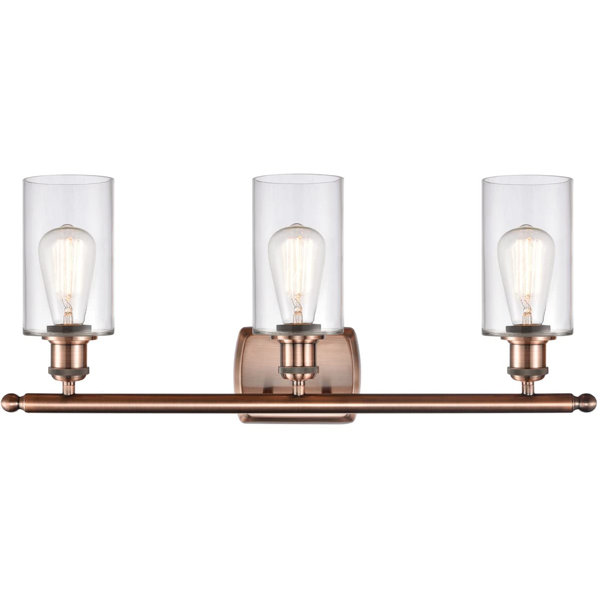Ballston Collection Copper Finish LED Bath Vanity Light 3W AC G802 - Modern Transitional Lighting for Bathroom, Powder Room & Dressing Area