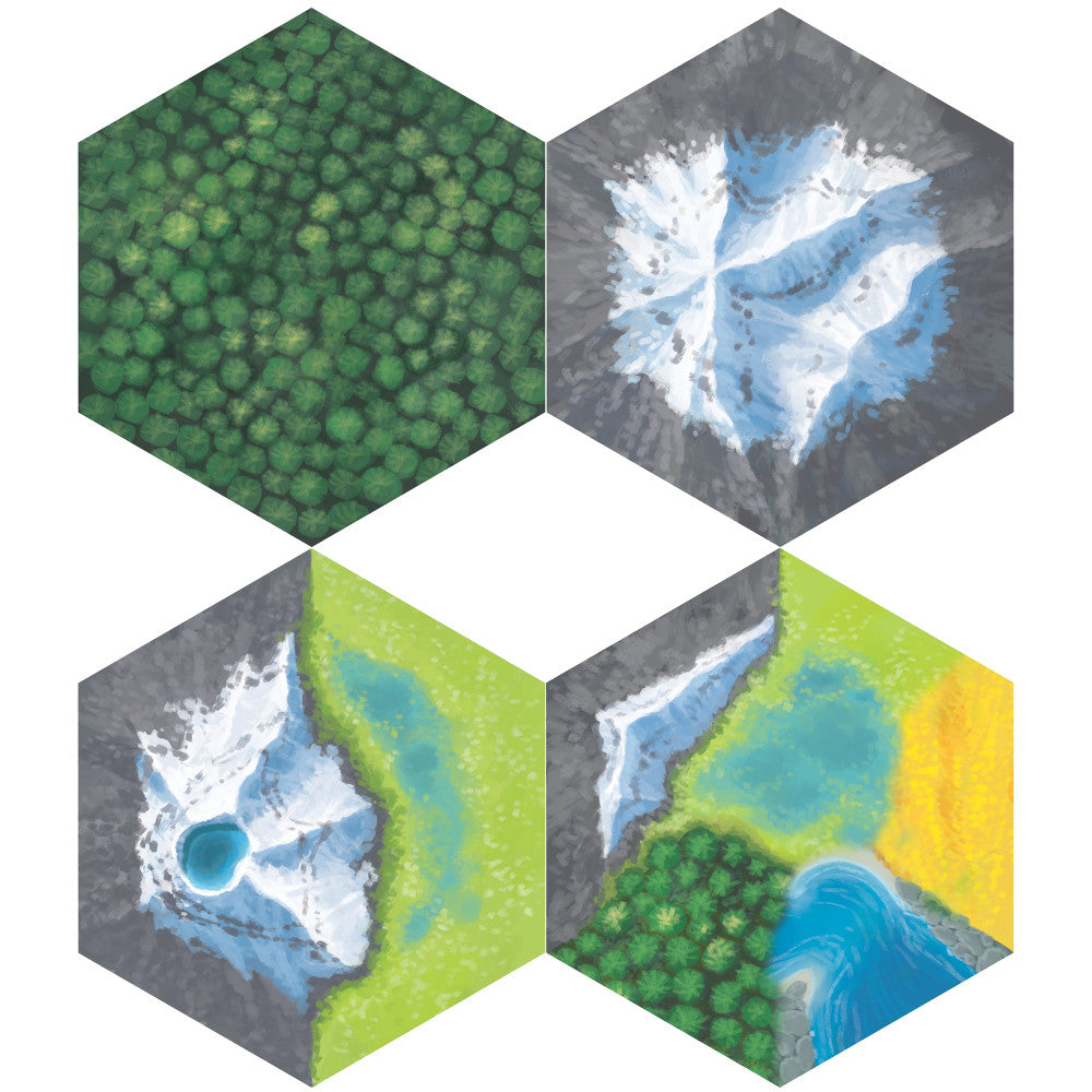 AEG Cascadia: Rolling Hills - Dynamic Flip & Write Board Game for Families | Perfect for Game Nights & Family Gatherings