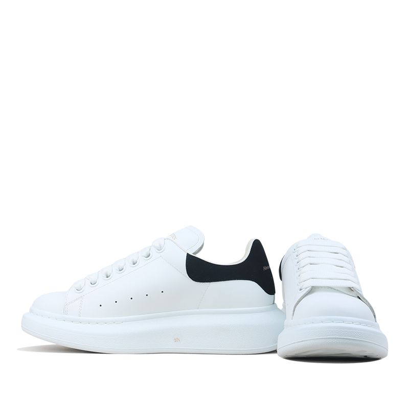 Alexander McQueen White & Black Sneakers - Stylish Luxury Shoes for Men & Women | Perfect for Casual Wear, Office & Night Out