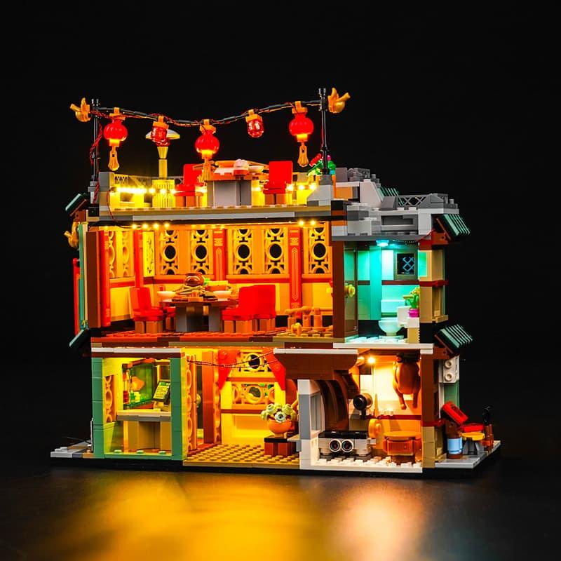 LEGO Family Reunion Celebration 80113 Light Kit - LED Lighting Set for LEGO Building Blocks - Perfect for Home Decor, Gift Giving & Display Showcase