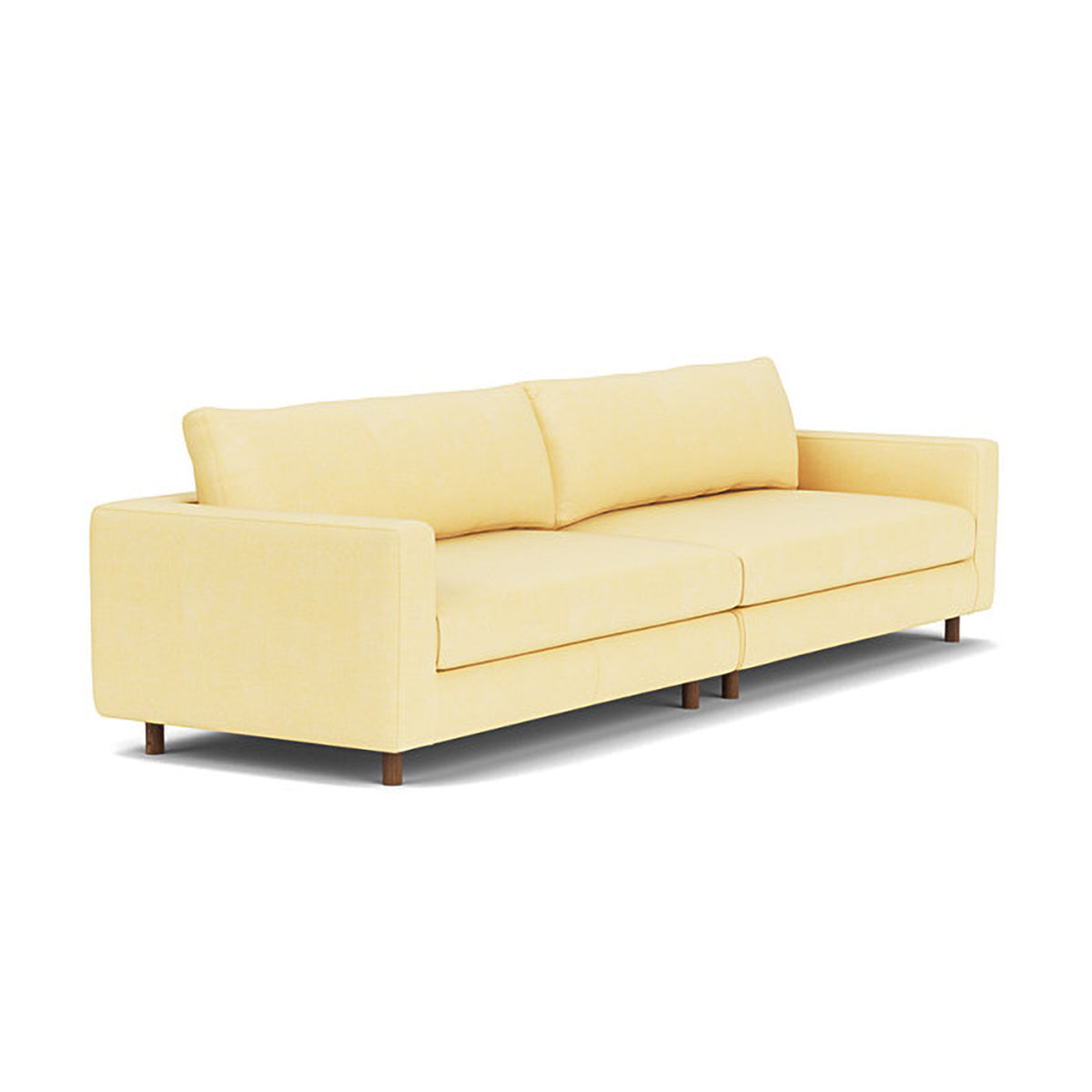 Stylish Dylan Fabric 4-Seater Sofa for Living Room - Comfortable Modern Couch for Home & Office Lounge