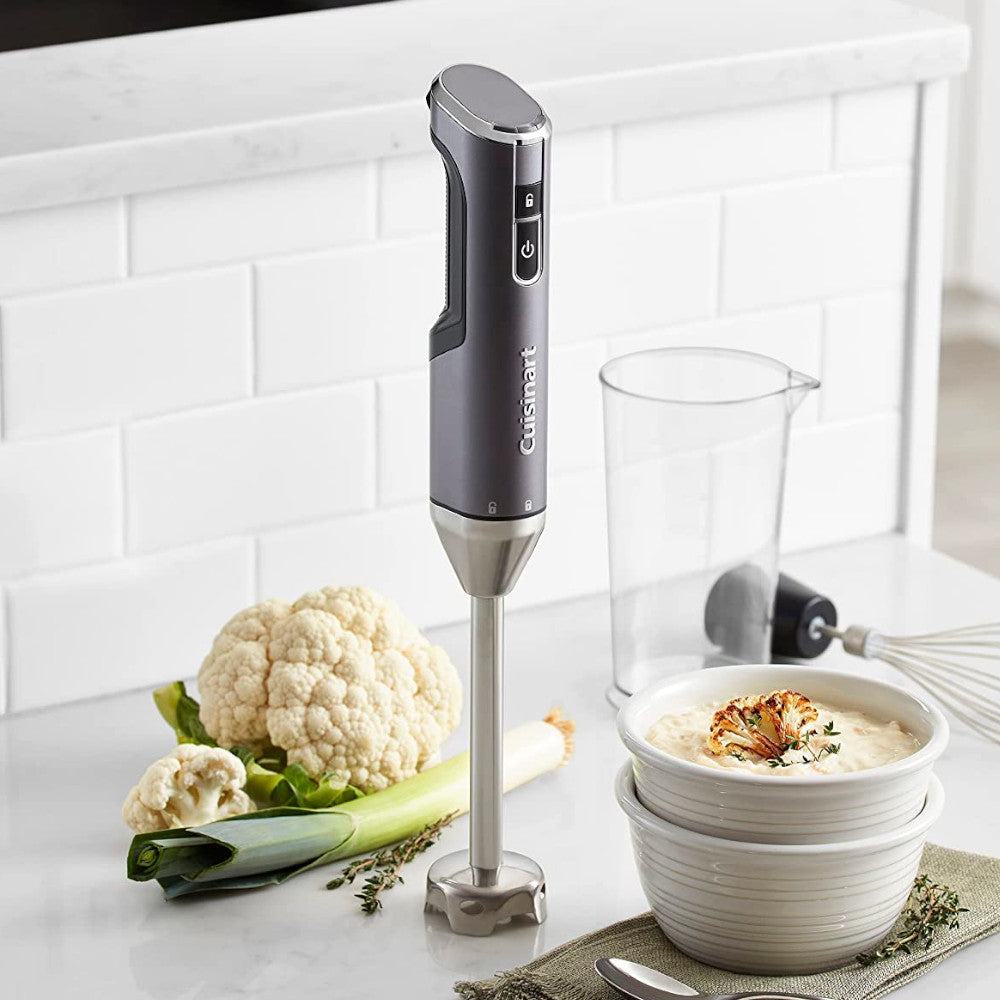 Cuisinart EvolutionX RHB 100 Cordless Rechargeable Hand Blender - Refurbished with Warranty | Perfect for Smoothies, Soups & Baking at Home