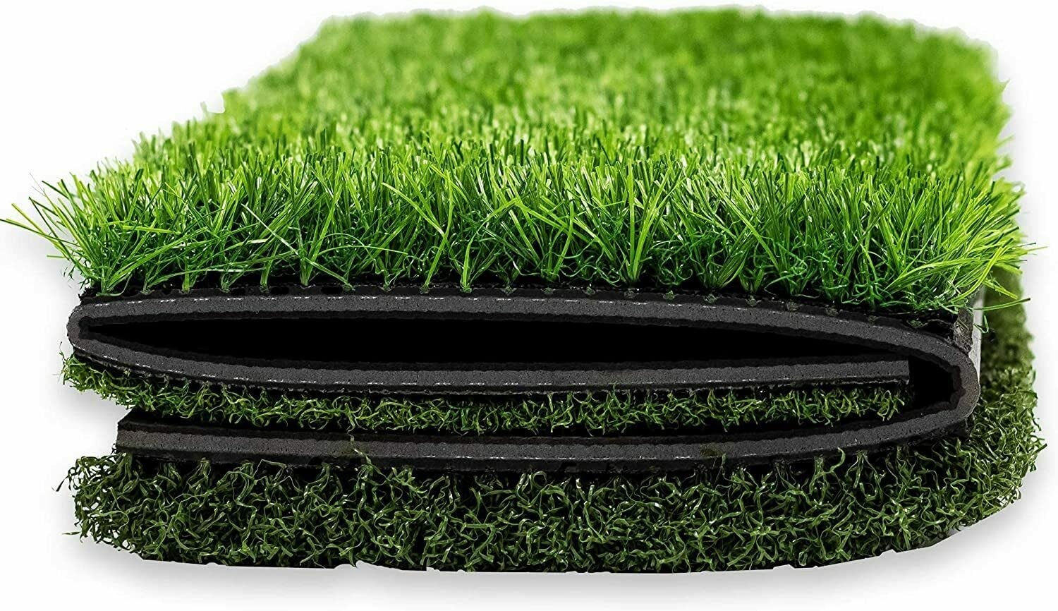 PowerNet 10x7 FT Portable Golf Practice Net with Tri-Turf Mat - Perfect for Backyard & Indoor Golf Training | Improve Swing & Driving Skills at Home