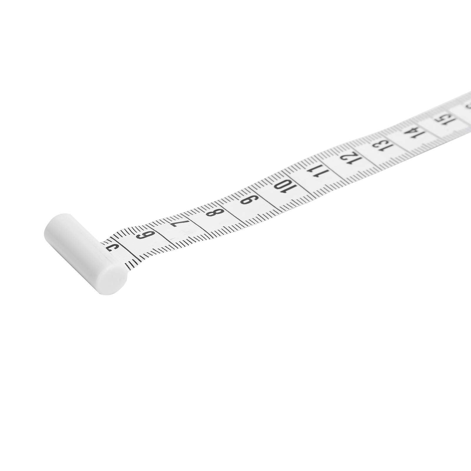 Retractable Body Measuring Tape for Weight Loss - Dual-Sided Scale Waist Tape for Accurate Measurements of Hips, Legs & Head | Perfect for Fitness Tracking, Tailoring & Health Monitoring