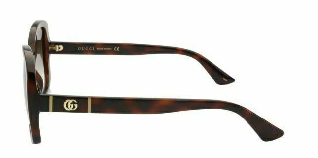 Gucci GG 0762S 002 Havana/Brown Gradient Butterfly Sunglasses for Women - Stylish UV Protection Shades for Beach, Driving & Outdoor Fashion