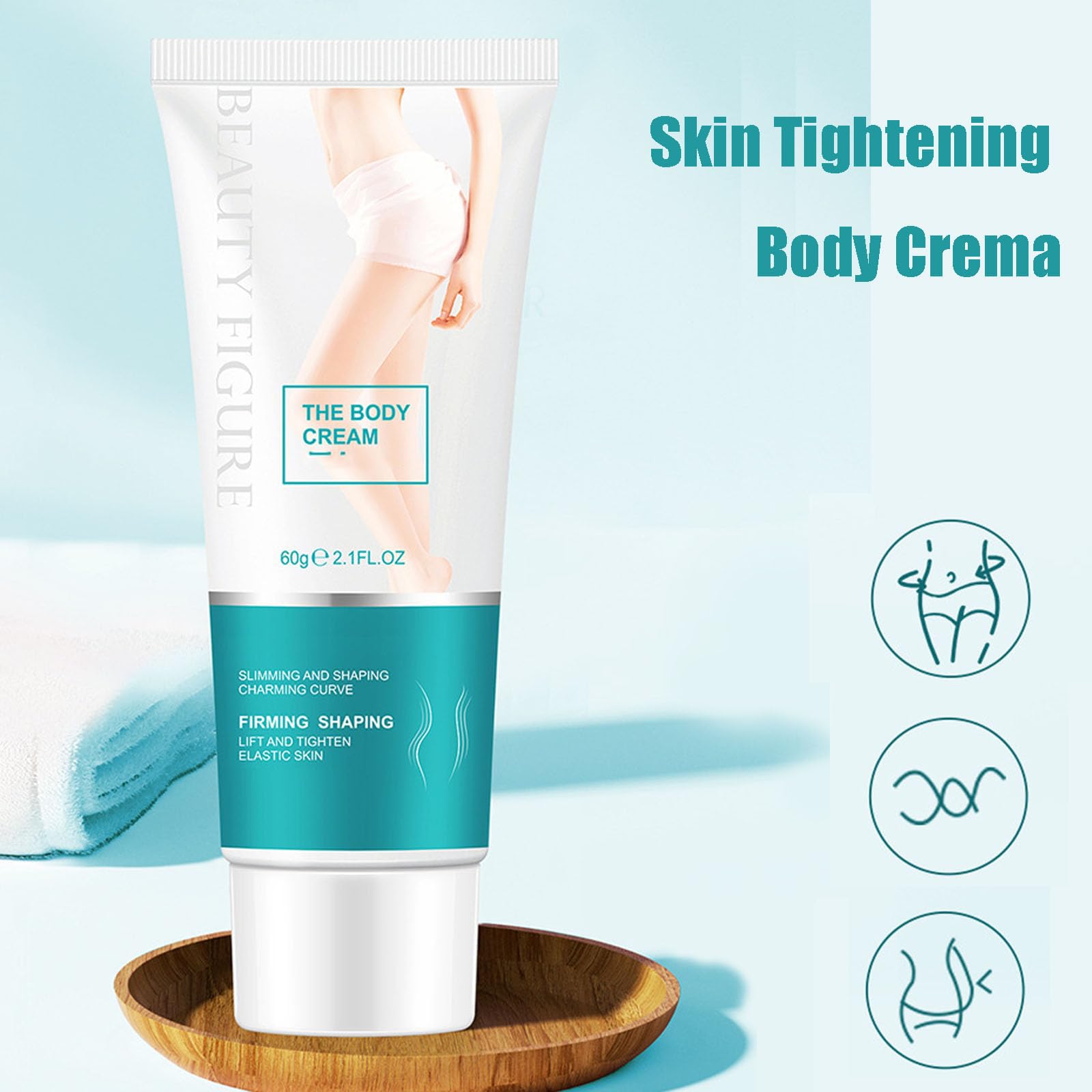 Multi-Effect Body Massage Cream for Skin Tightening & Firming | Anti-Cellulite Moisturizing Lotion | Beauty & Figure Enhancement | Perfect for Post-Workout Recovery & Spa Treatments