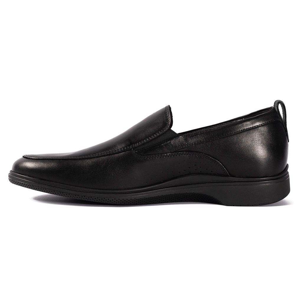 **Slip-On Sneakers for Men & Women - Obsidian Black Casual Shoes - Comfortable & Lightweight for Walking, Travel & Everyday Wear**