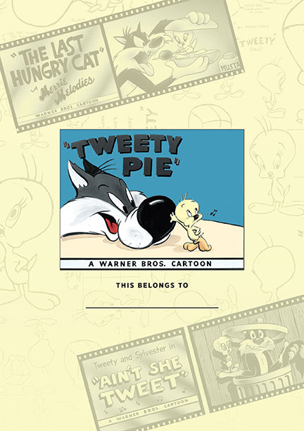 Looney Tunes Tweety Bird Plush Journal - Soft Cover Notebook for Kids & Adults - Perfect for School, Office, and Travel Use