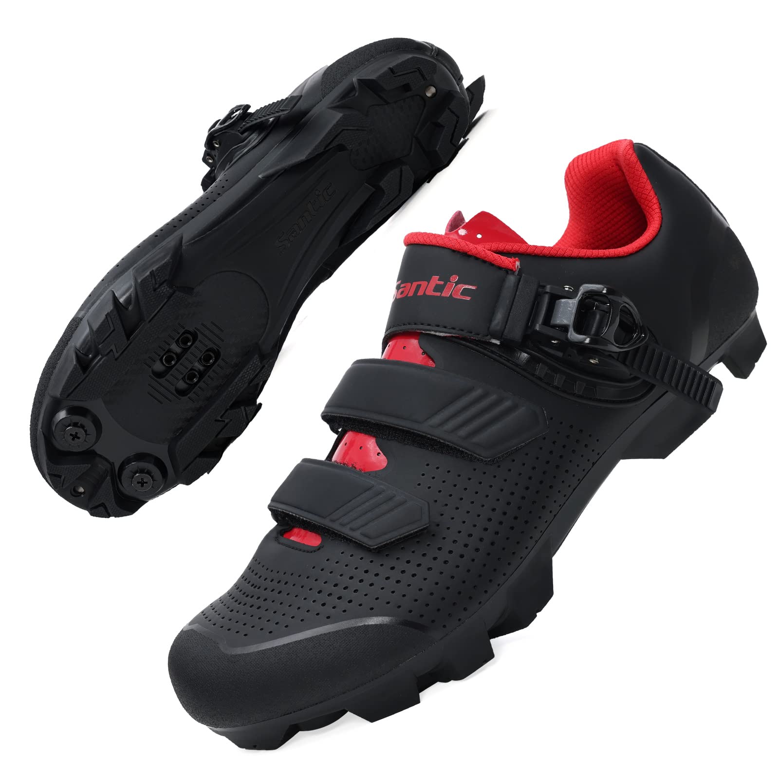 Santic SPD Mountain Bike Shoes - Men's & Women's MTB Cycling Shoes for Road & Trail Riding | Perfect for Commuting, Training & Outdoor Adventures
