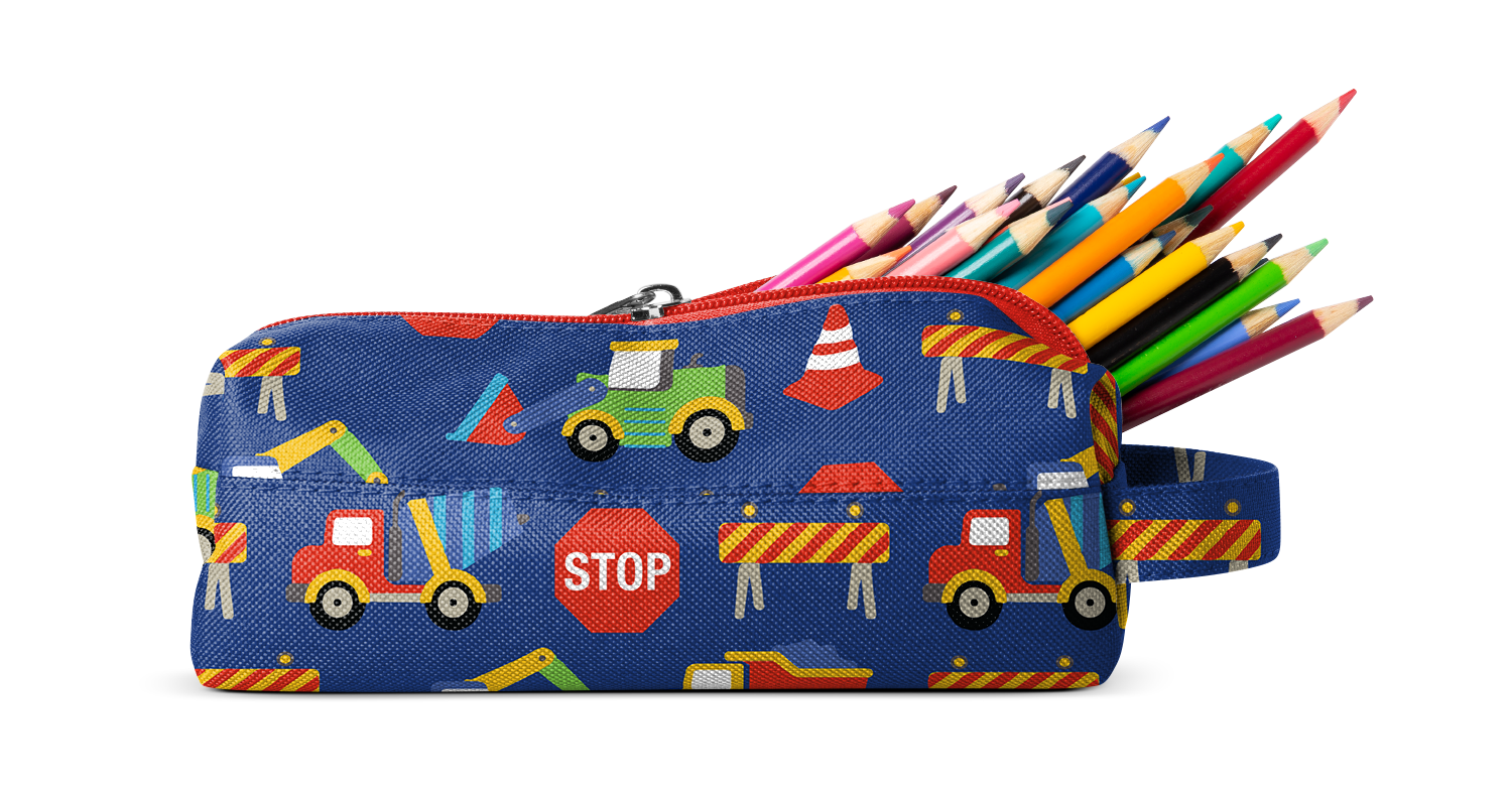Premium Hudson Pencil Bag - Durable School & Office Supplies Organizer for Students, Artists & Professionals - Perfect for Backpacks, Desks & Travel