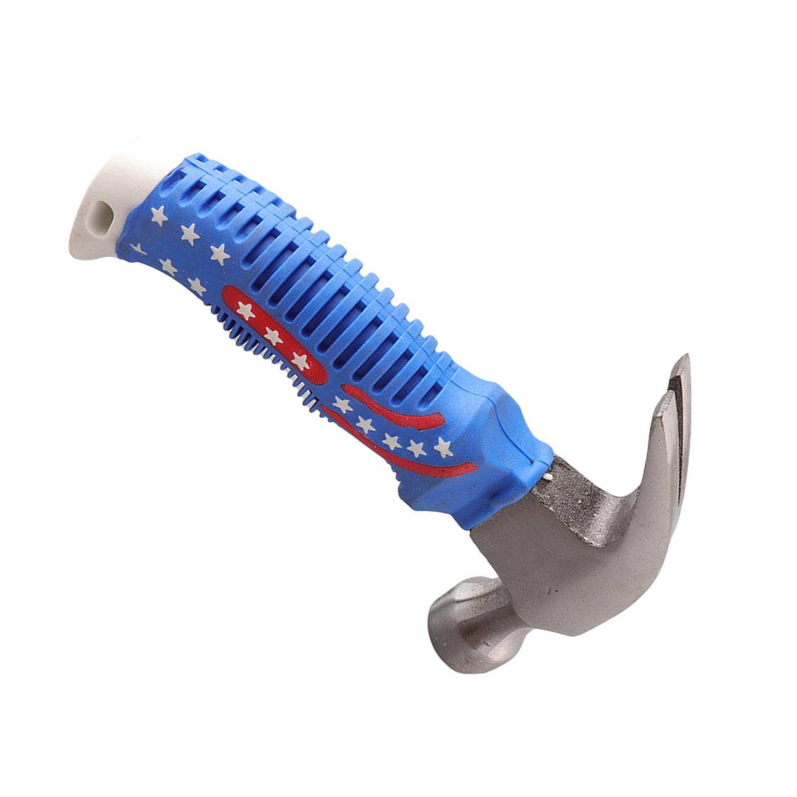 Portable Claw Hammer - Compact Stubby Hammer with Nail Starter | Mini Striking Tool for Woodworking, Carpentry & Household DIY Projects | Perfect for Tight Spaces & Small Repairs