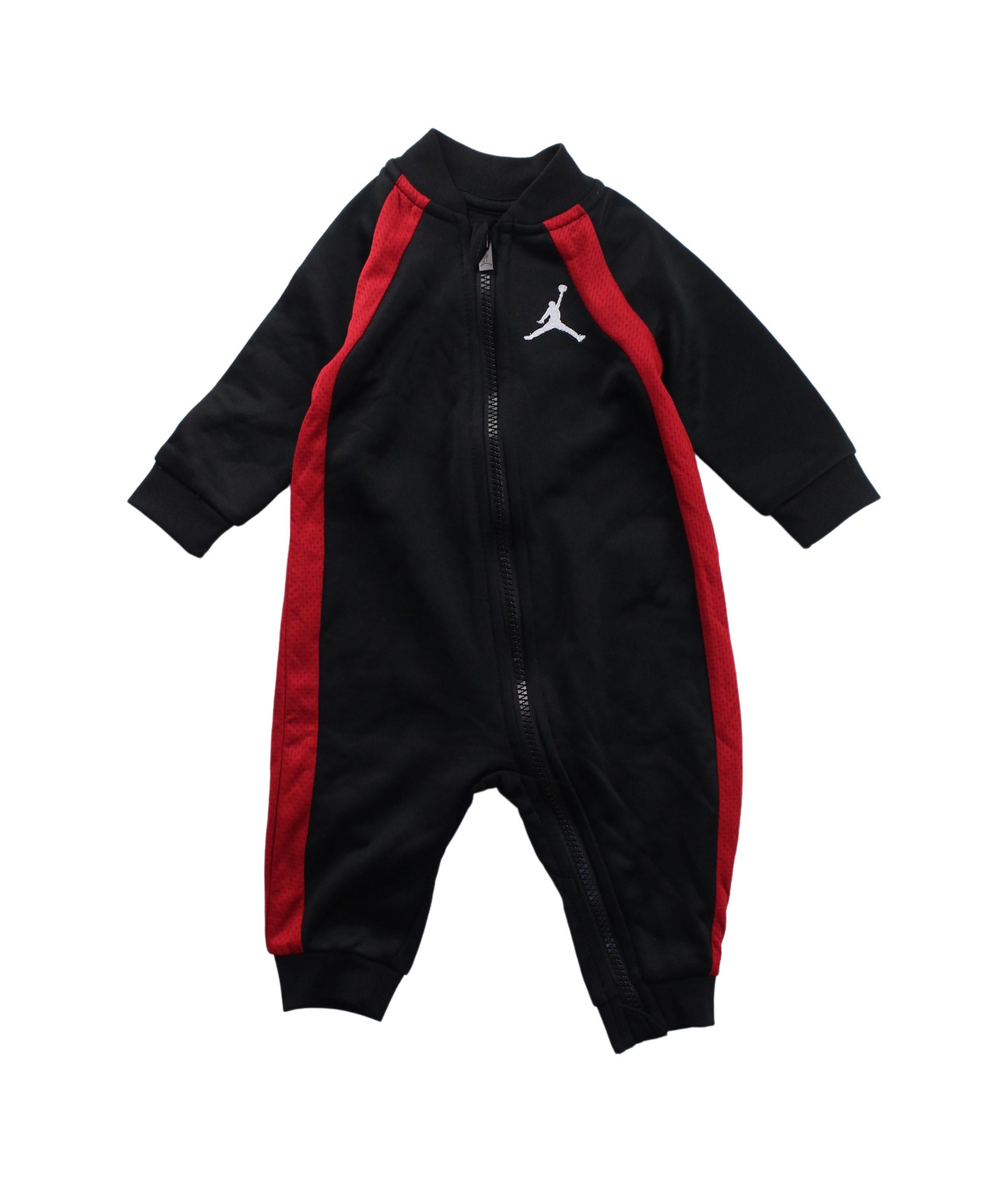 Air Jordan 3 Long Sleeve Jumpsuit for Babies 3-6 Months - Comfortable Cotton Romper for Playtime & Casual Outings