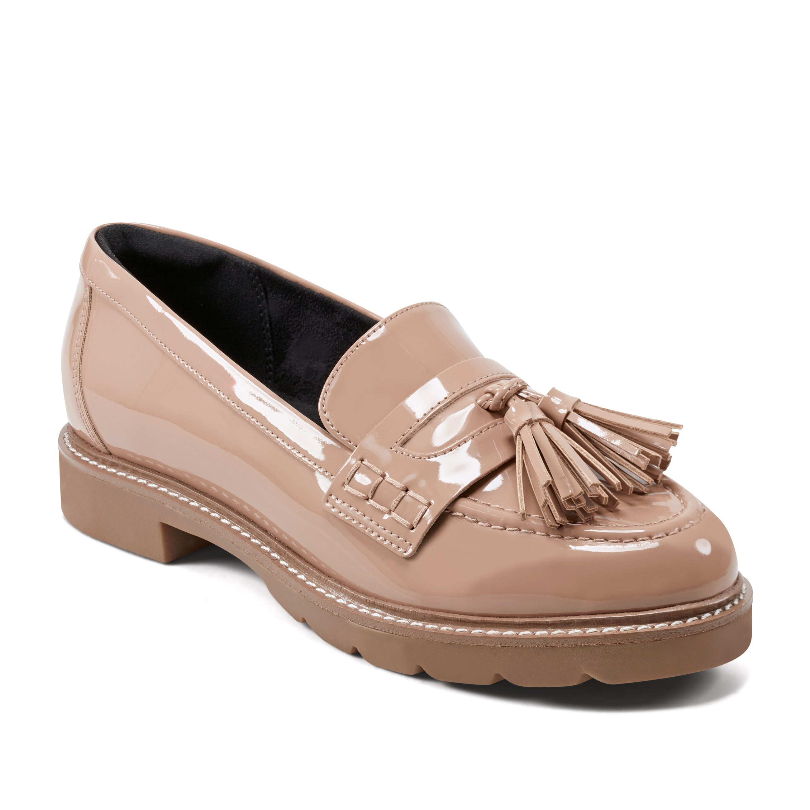 Women's Kiara Tassel Loafers - Comfortable Slip-On Shoes for Work, Office & Casual Outfits | Elegant Flat Shoes for Women | Perfect for Business, Travel & Everyday Wear