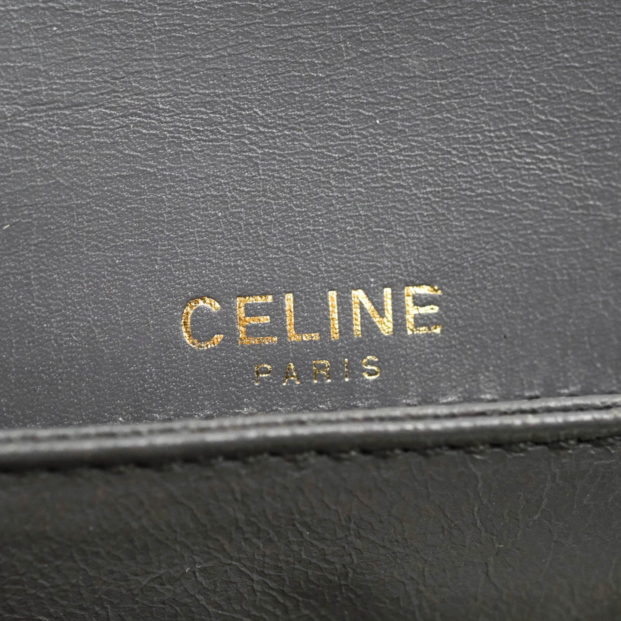 Vintage Celine Royal Triomphe Lock Crossbody Bag in Grey - Elegant Shoulder Purse for Women, Perfect for Date Night & Evening Events
