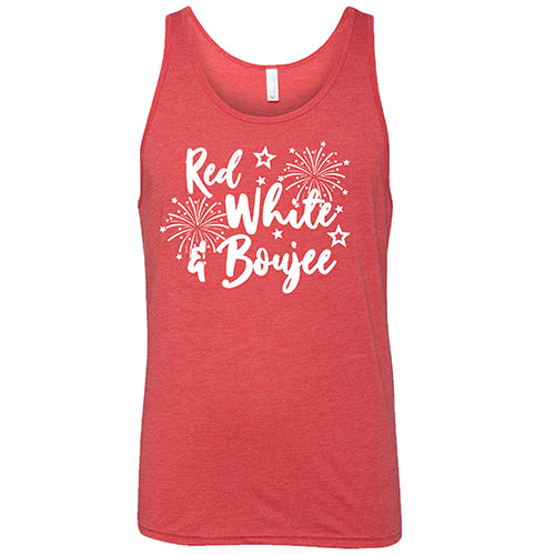 Stylish Red, White & Boujee Unisex Shirt - Trendy Casual Wear for Men & Women - Perfect for Parties, Outings & Everyday Fashion
