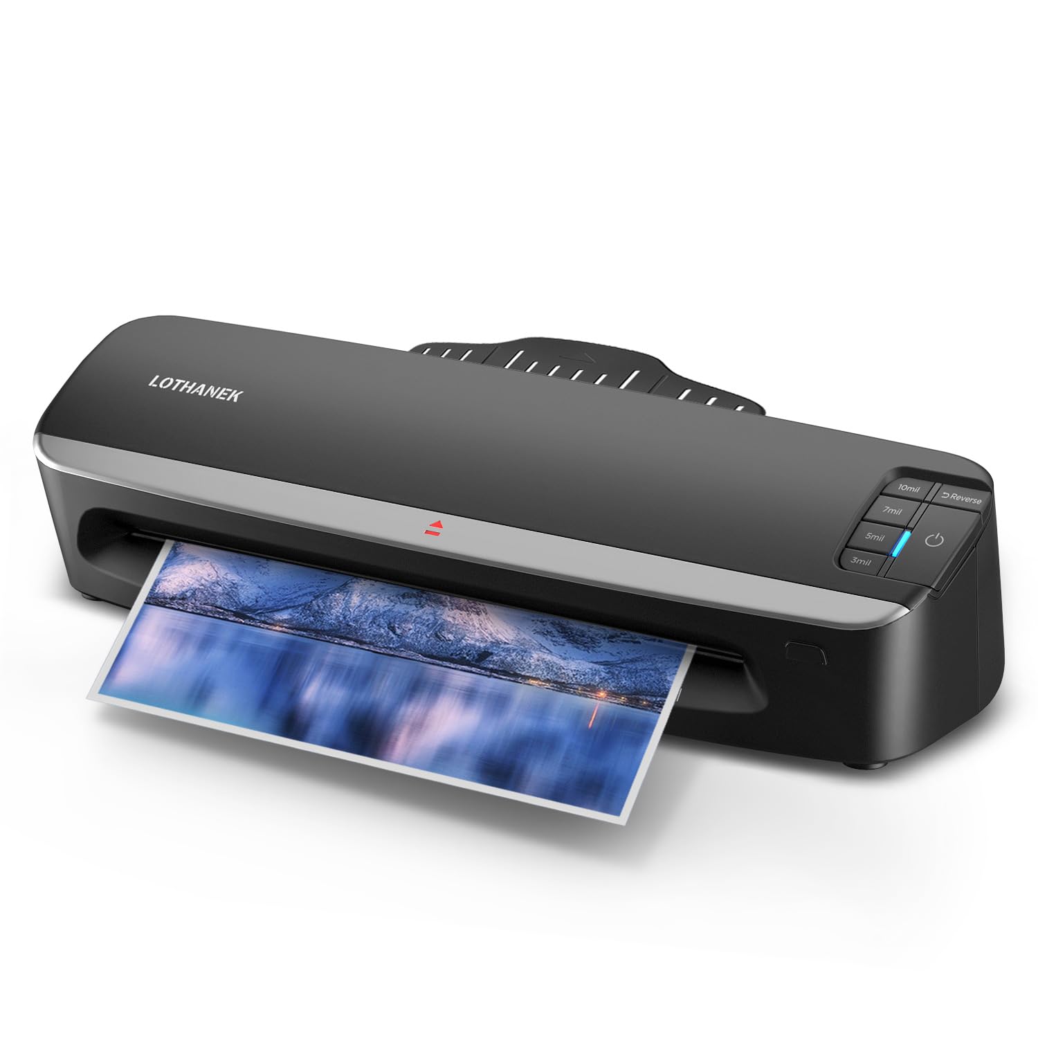 13 Inch 4-Roller Laminator Machine - 3-10 Mil Thickness, 60-Second Warm Up A3 Commercial Laminator with 50 Sheets - Heavy Duty Thermal Laminating Machine for Home, School & Office Use - Perfect for Teachers, Documents, Photos & Craft Projects
