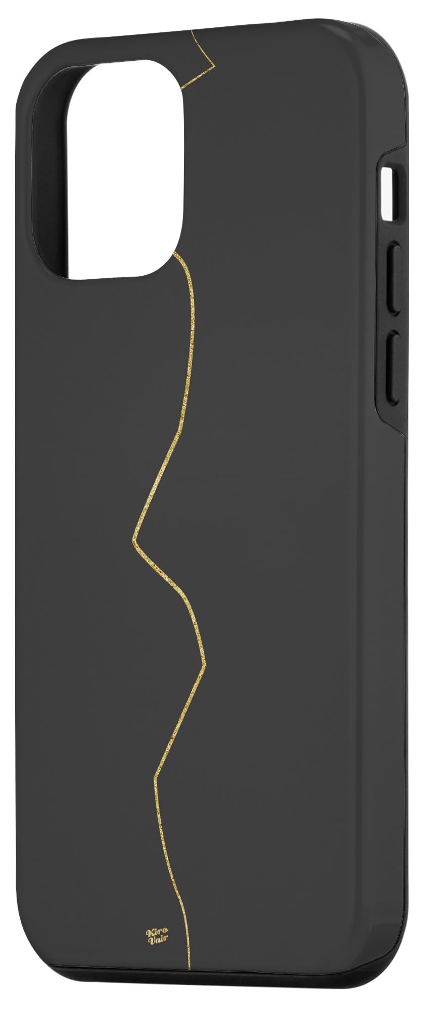 iPhone 12 mini Kintsugi 1 灰色保护壳 | 防摔耐用 | 时尚设计 | 适合日常使用、旅行和户外活动