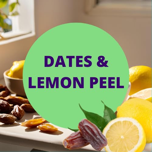 Peace Love + Lotion Dates & Lemon Peel Scented Natural Hair Conditioner - 16 Oz (2 Pack) | Moisturizing & Nourishing for Dry, Damaged Hair | Perfect for Daily Use & Salon-Quality Results at Home