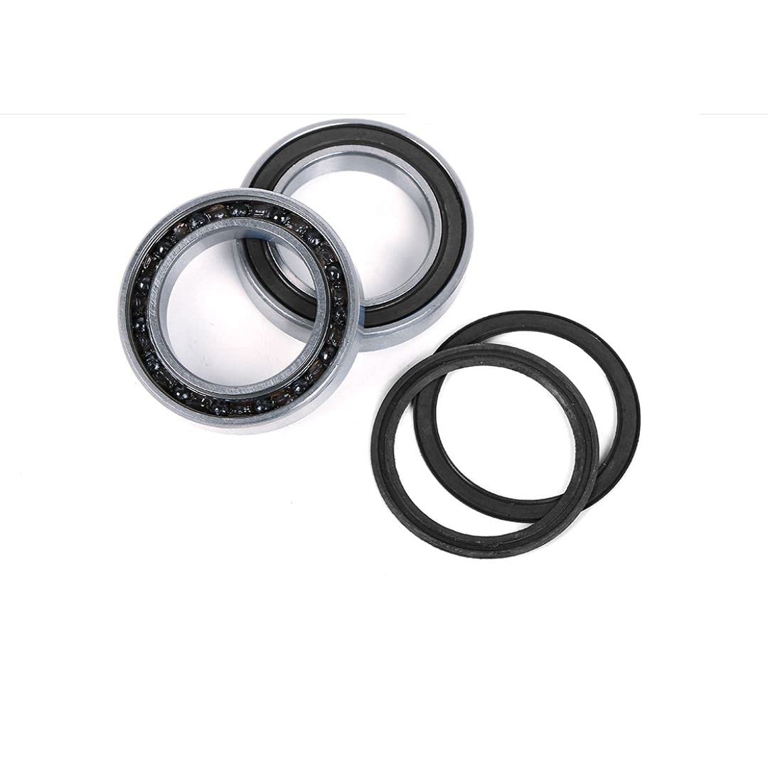 High Speed Hybrid Ceramic Bike Bottom Bracket Bearings - 2 Pack for MTB, Mountain & Road Bikes - Smooth & Durable BB Axis - Perfect for Racing, Commuting & Off-Road Cycling
