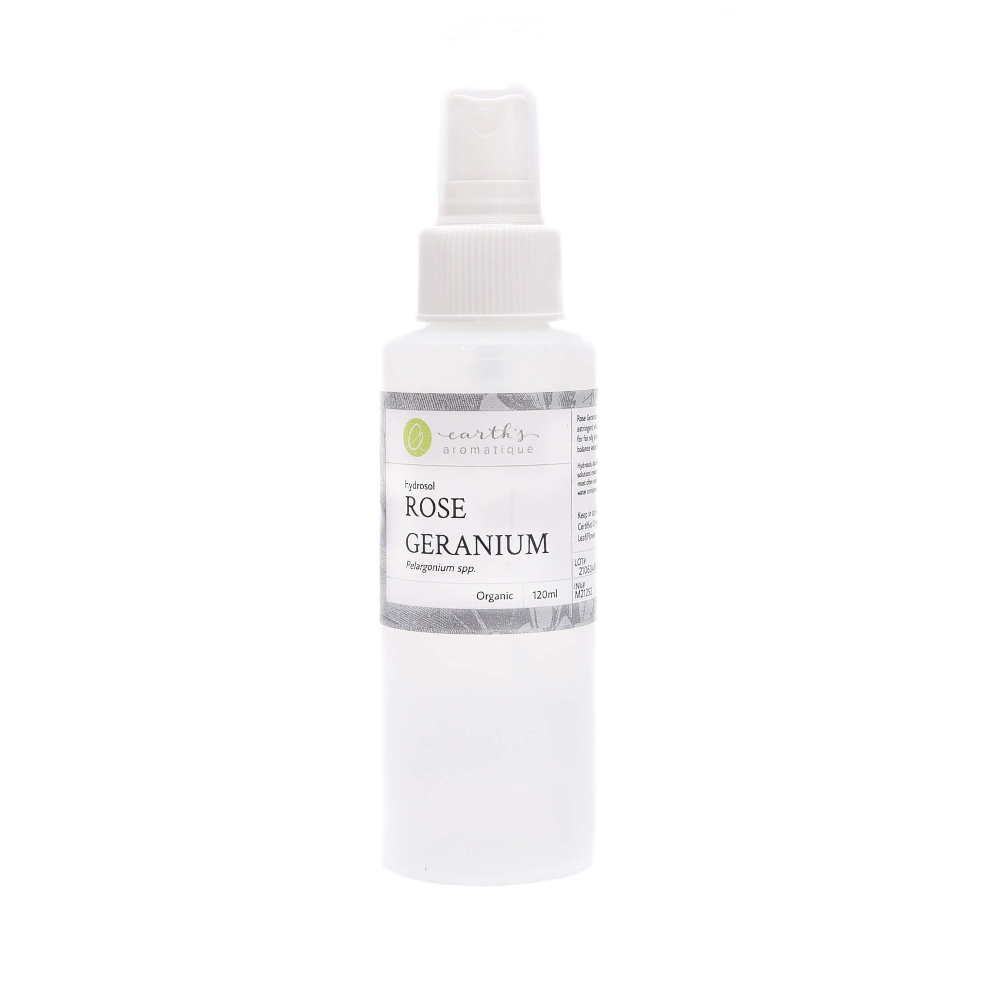 Organic Rose Geranium Hydrosol for Skin Care - Natural Facial Toner & Aromatherapy Mist - Hydrating, Soothing, Anti-Aging - Perfect for DIY Beauty, Spa, and Relaxation