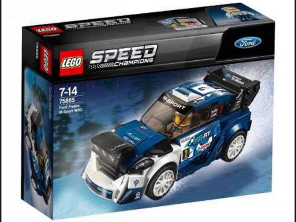 LEGO Speed Champions Ford Fiesta M-Sport WRC 75885 Building Kit (203 Pieces) - Race Car Toy for Kids & Adults, Perfect for Creative Play & Collectors - Great Gift for Birthday & Christmas