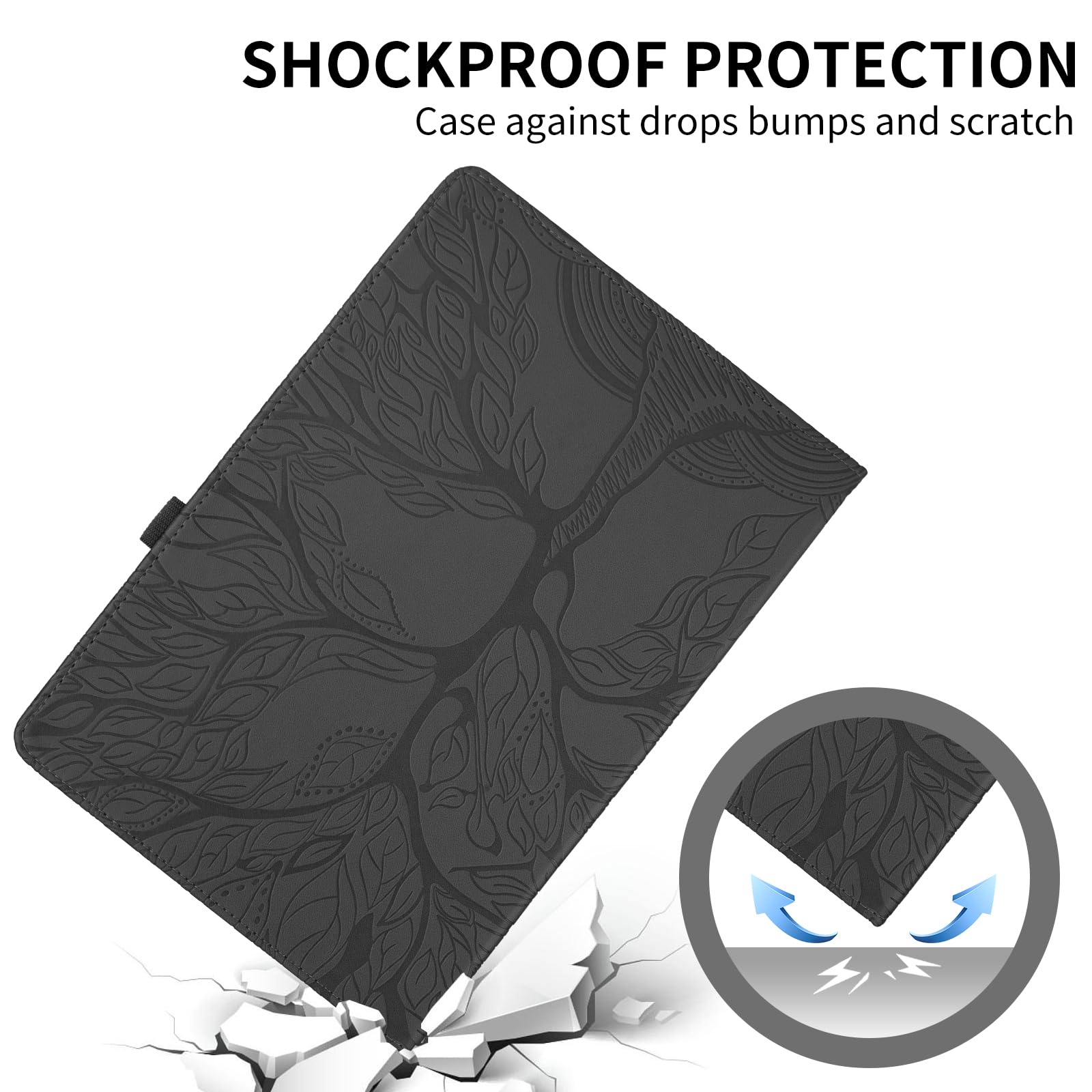 Rotating PU Leather Stand Cover for iPad Air 5th/4th Gen & iPad Pro 11