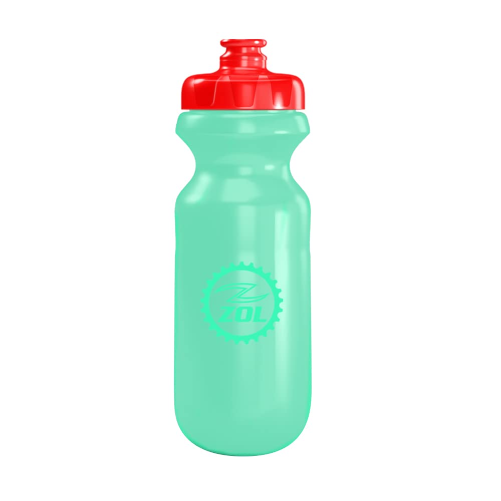 Zol Sport Mix & Match Bike Water Bottles - Leak Proof Cycling Water Bottles for Road Bikes & Mountain Bikes - Perfect for Cycling, Hiking & Outdoor Sports