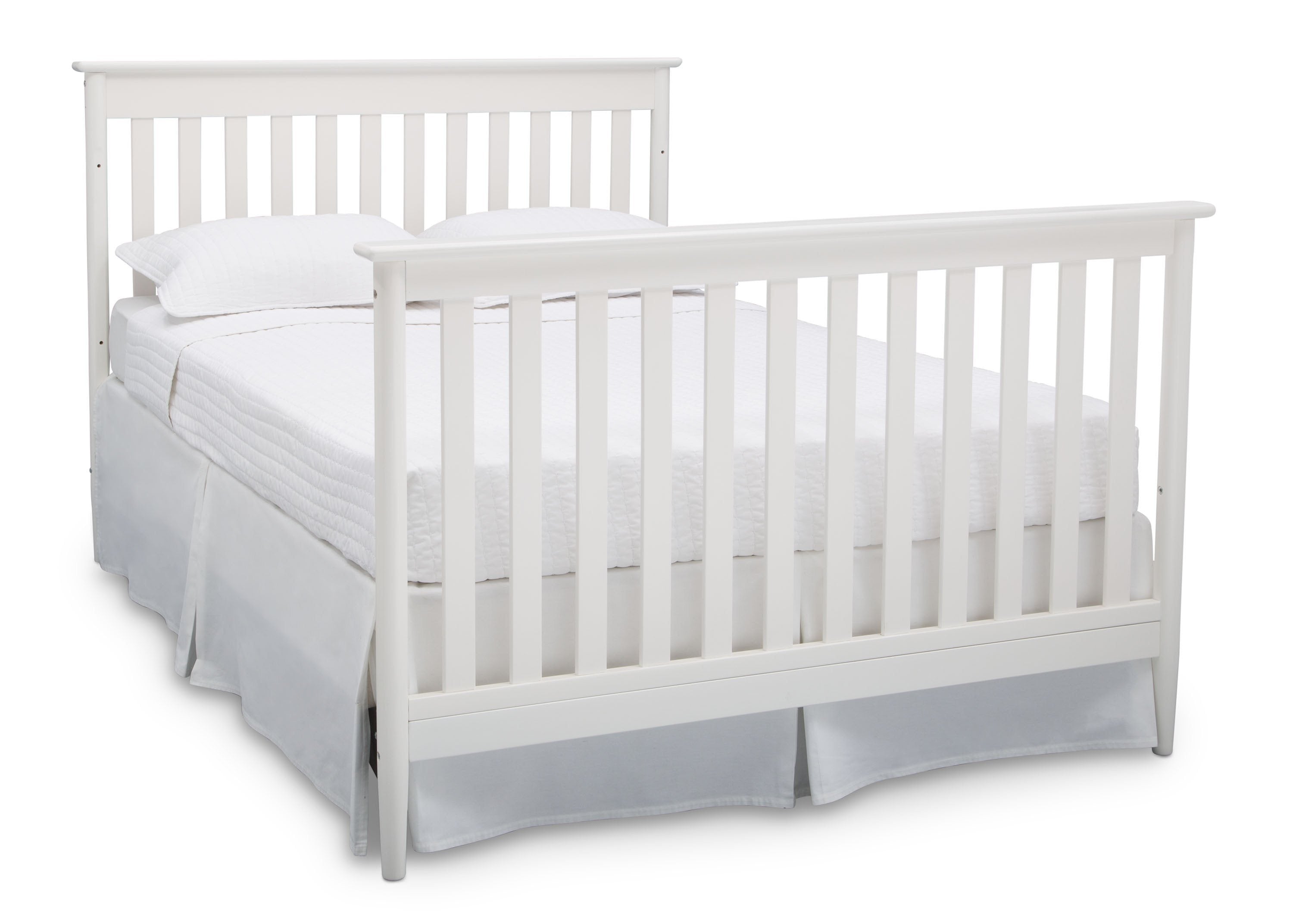 Greyson Signature 4-in-1 Convertible Baby Crib - Toddler Bed, Daybed & Full-Size Bed - Safe Nursery Furniture for Newborns & Kids - Perfect for Baby Rooms, Daycare Centers & Guest Bedrooms