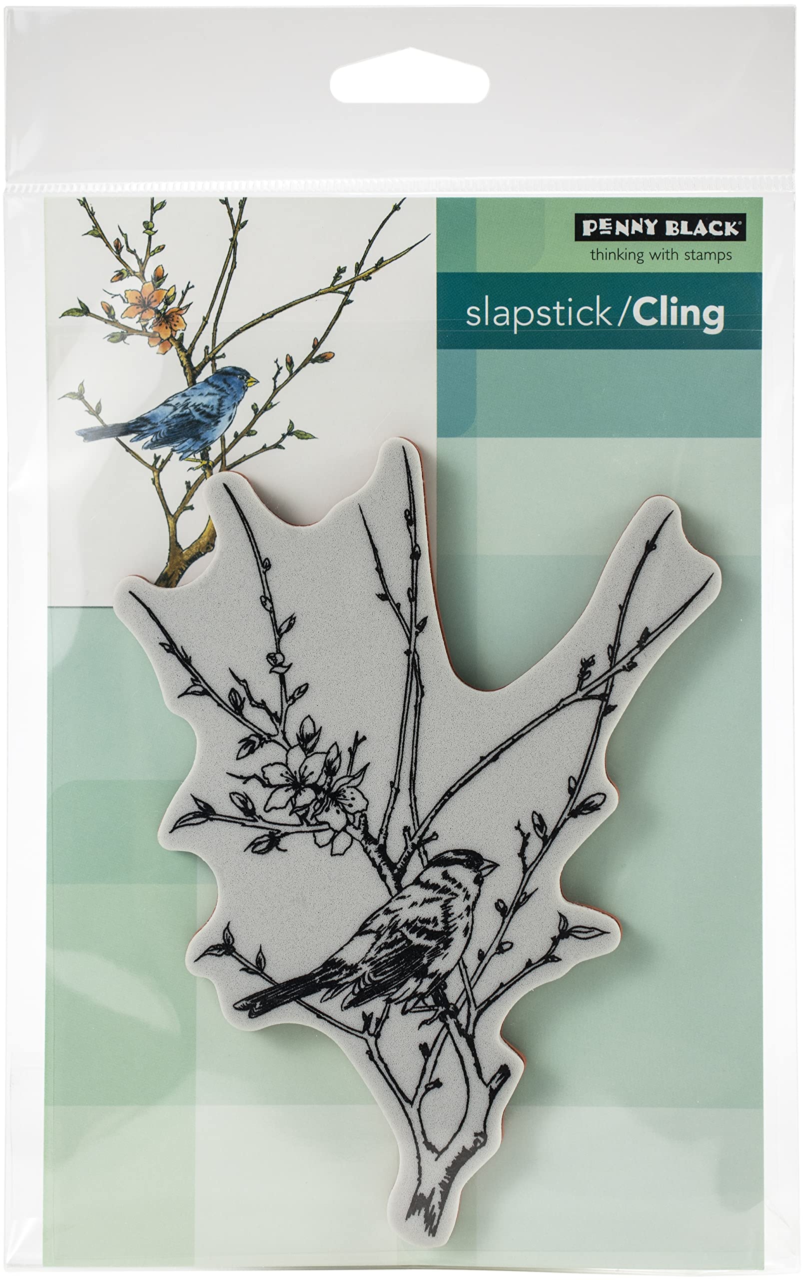 Penny Black Cling Stamps - Spring is Here 4.4x5.7