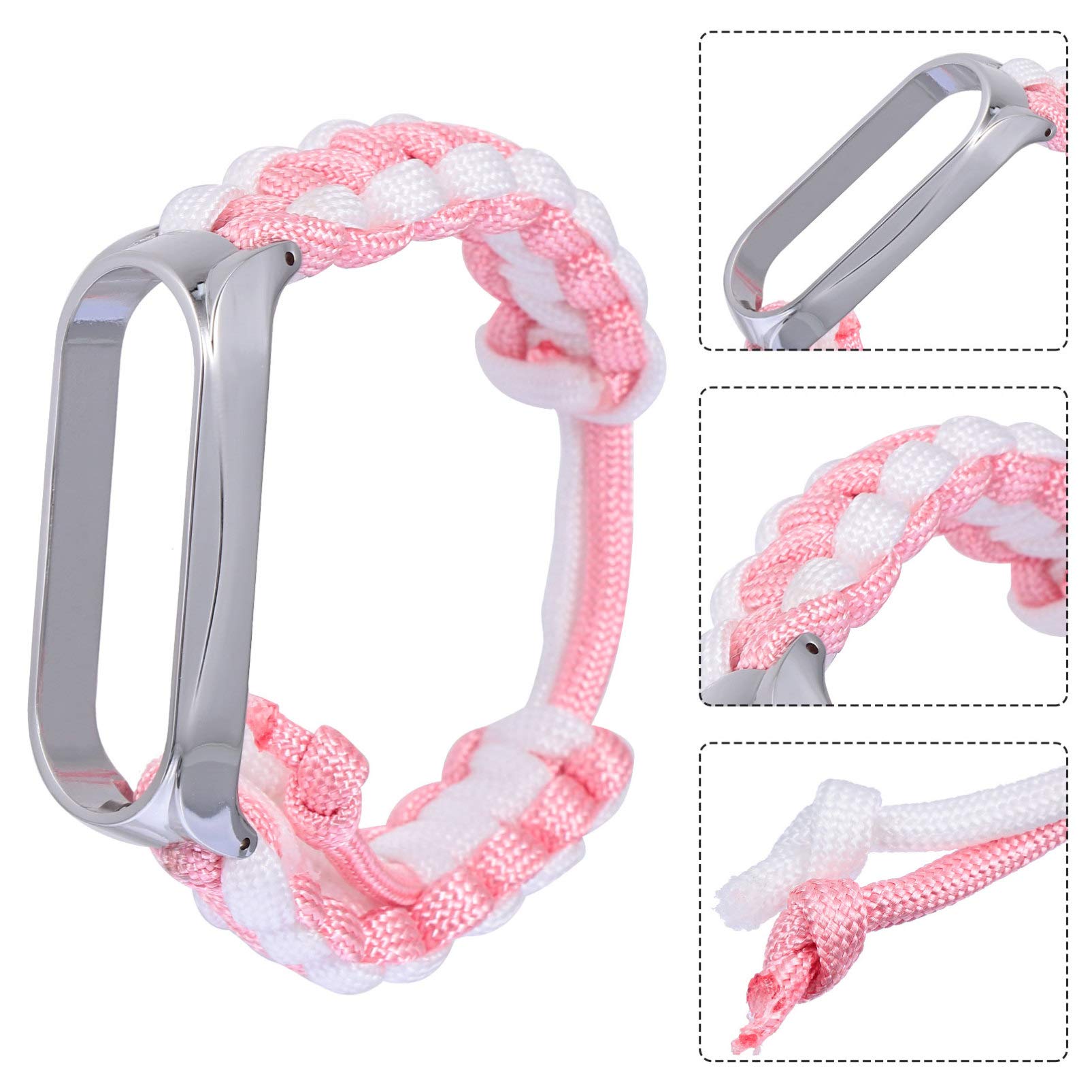 UKCOCO Silicone Watch Band - Durable Zinc Alloy Sports Strap for Smartwatches & Fitness Trackers
