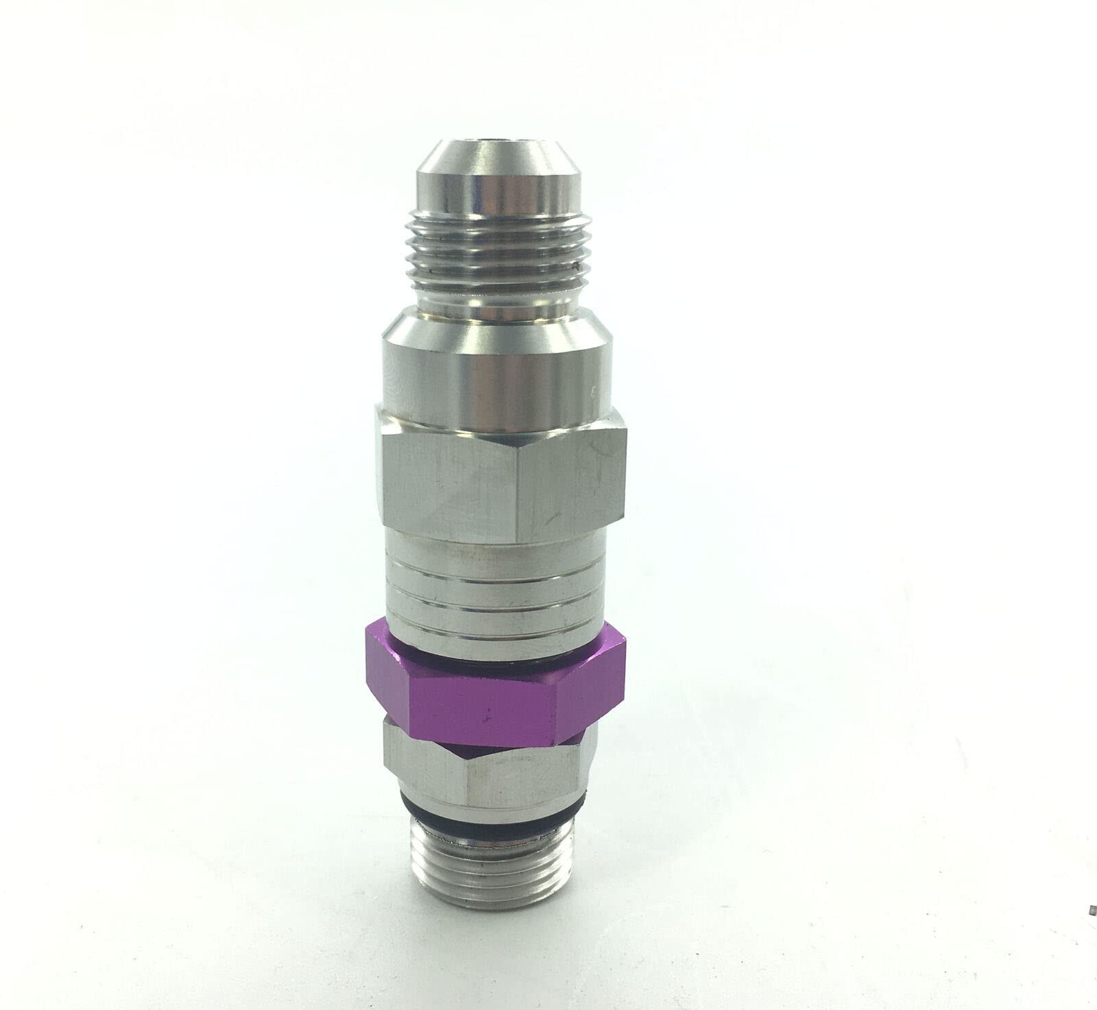 400 GPH High Performance Electric Fuel Pump - Billet Aluminum Gas & Alcohol Pump with Bypass for Street Racing, Drag Racing & High-Performance Vehicles