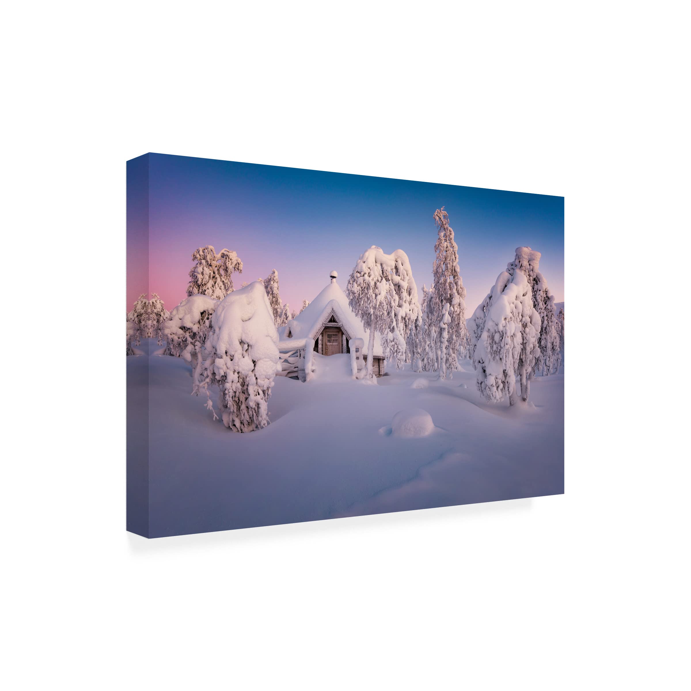 Trademark Fine Art 'Home Sweet Home' Canvas Wall Art by Raymond Hoffmann - Perfect for Living Room, Bedroom & Home Decor