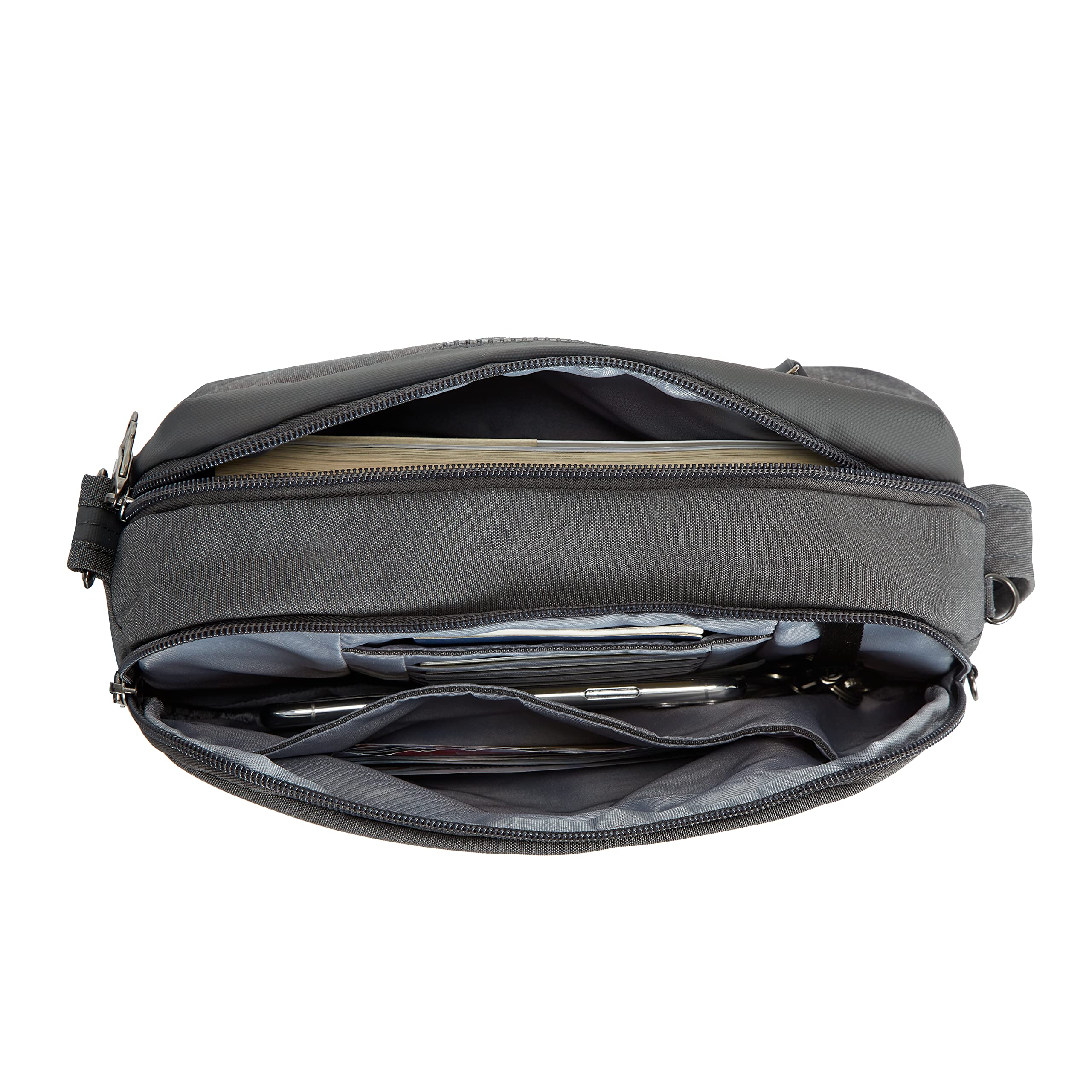 Travelon Anti-Theft Metro Dome Crossbody Bag - Secure RFID Blocking Purse for Women, Stylish & Lightweight Travel Essentials - Perfect for Commuting, Shopping & City Exploration