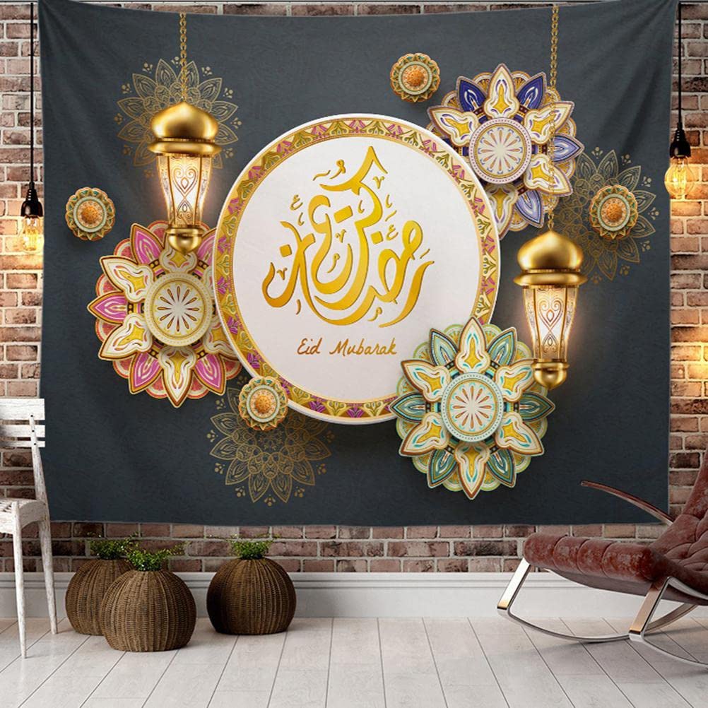 Ramadan Wall Hanging Tapestry - Home Decor for Living Room & Bedroom