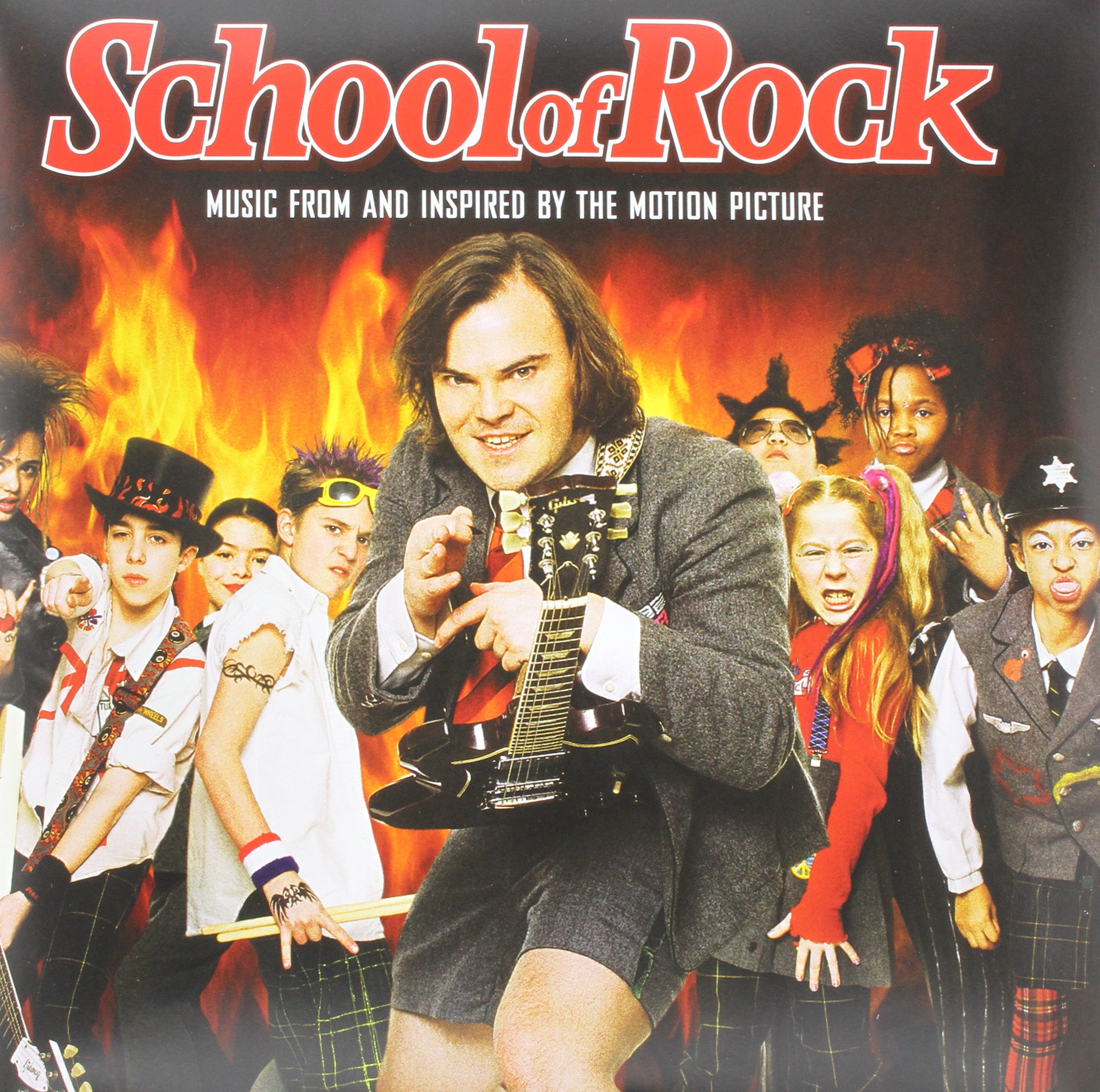 School of Rock Soundtrack - Music from the Motion Picture (Red Edition) | Rock Music for Kids, Classroom, and Movie Fans