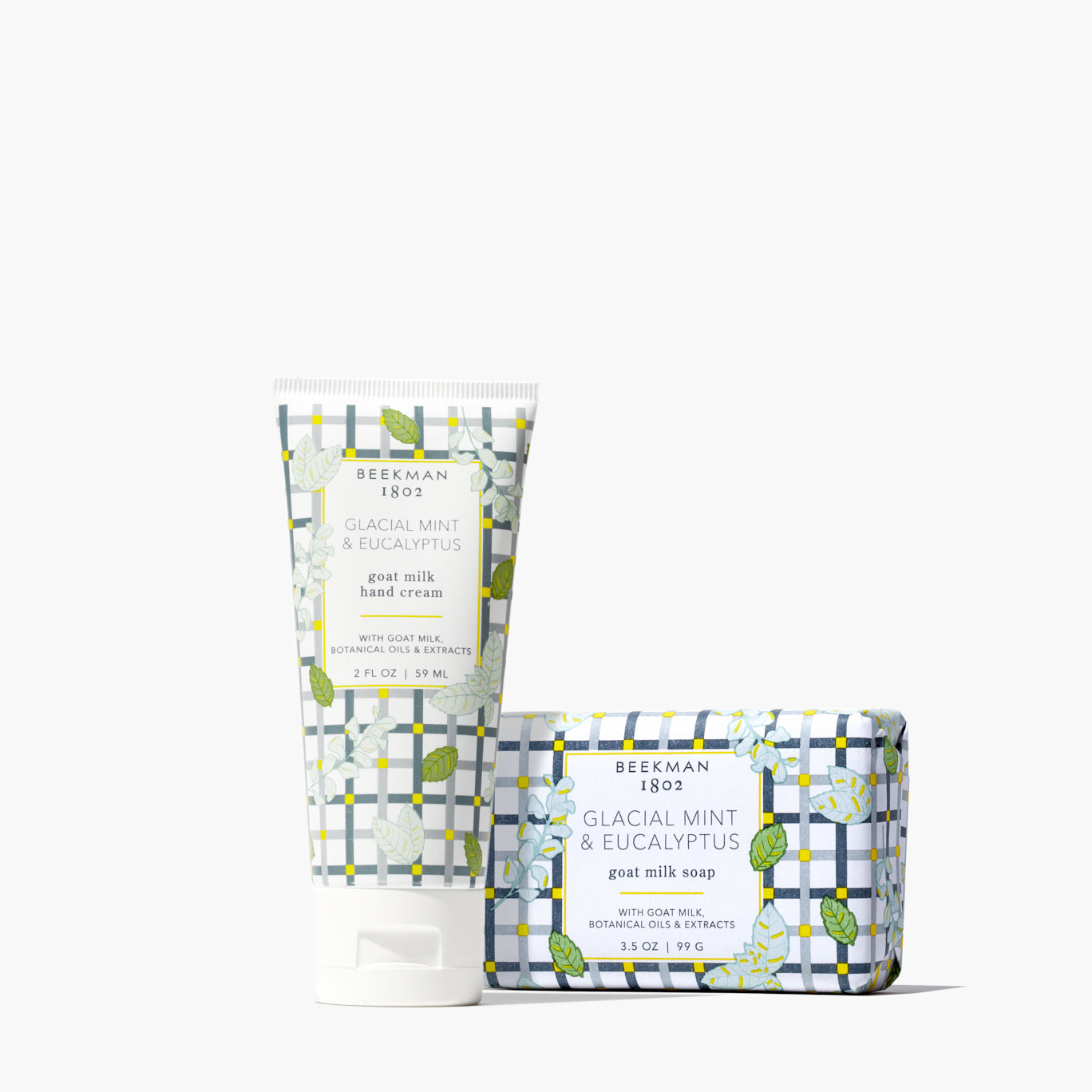 Glacial Mint & Eucalyptus Bodycare Duo Set - Soothing Body Wash & Lotion for Relaxation - Perfect for Spa Nights & Stress Relief at Home
