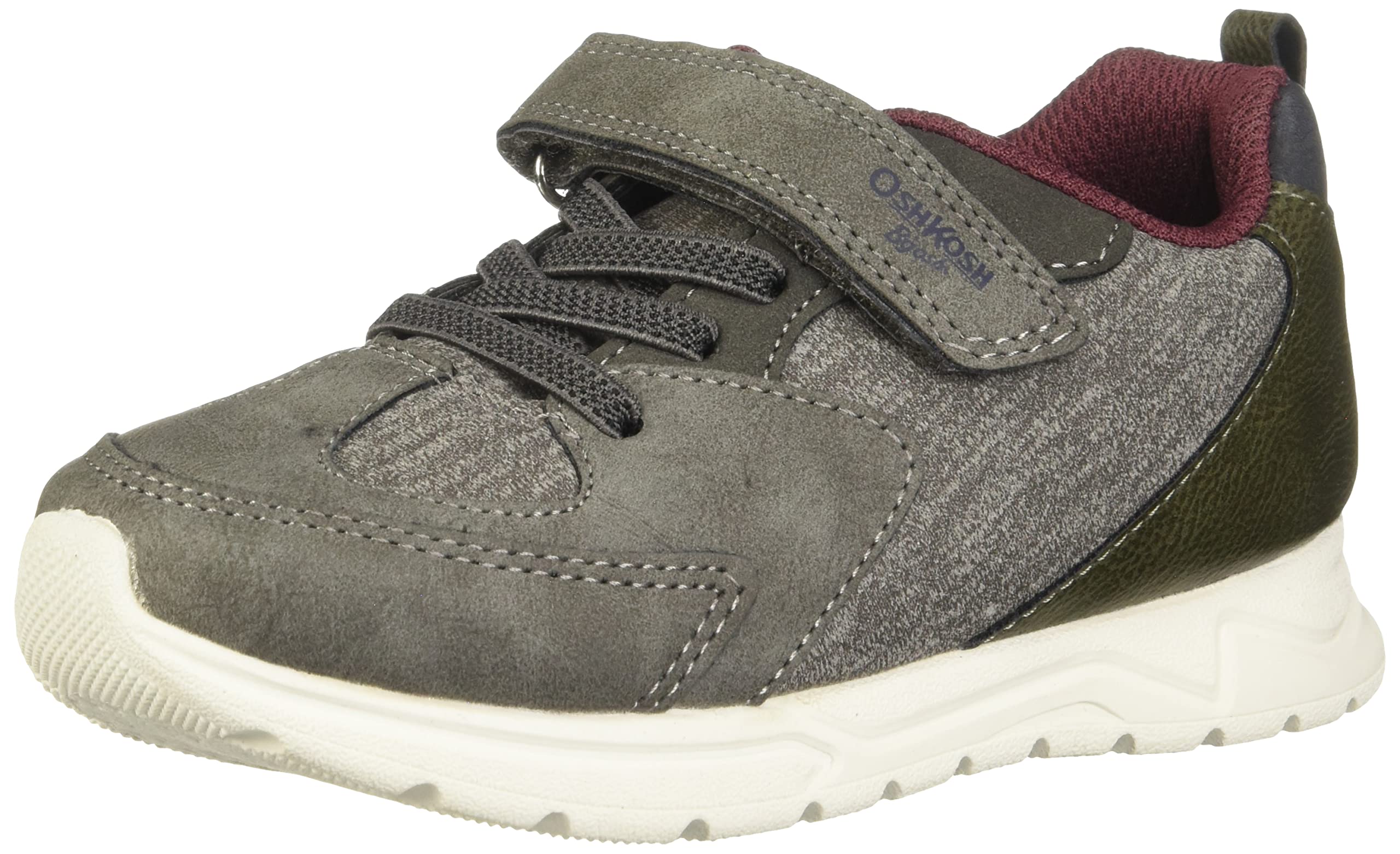 OSHKOSH B'GOSH Baby Boys' Bowie Athletic Sneakers - Comfortable & Stylish Toddler Shoes for Active Play, Walking & Everyday Wear
