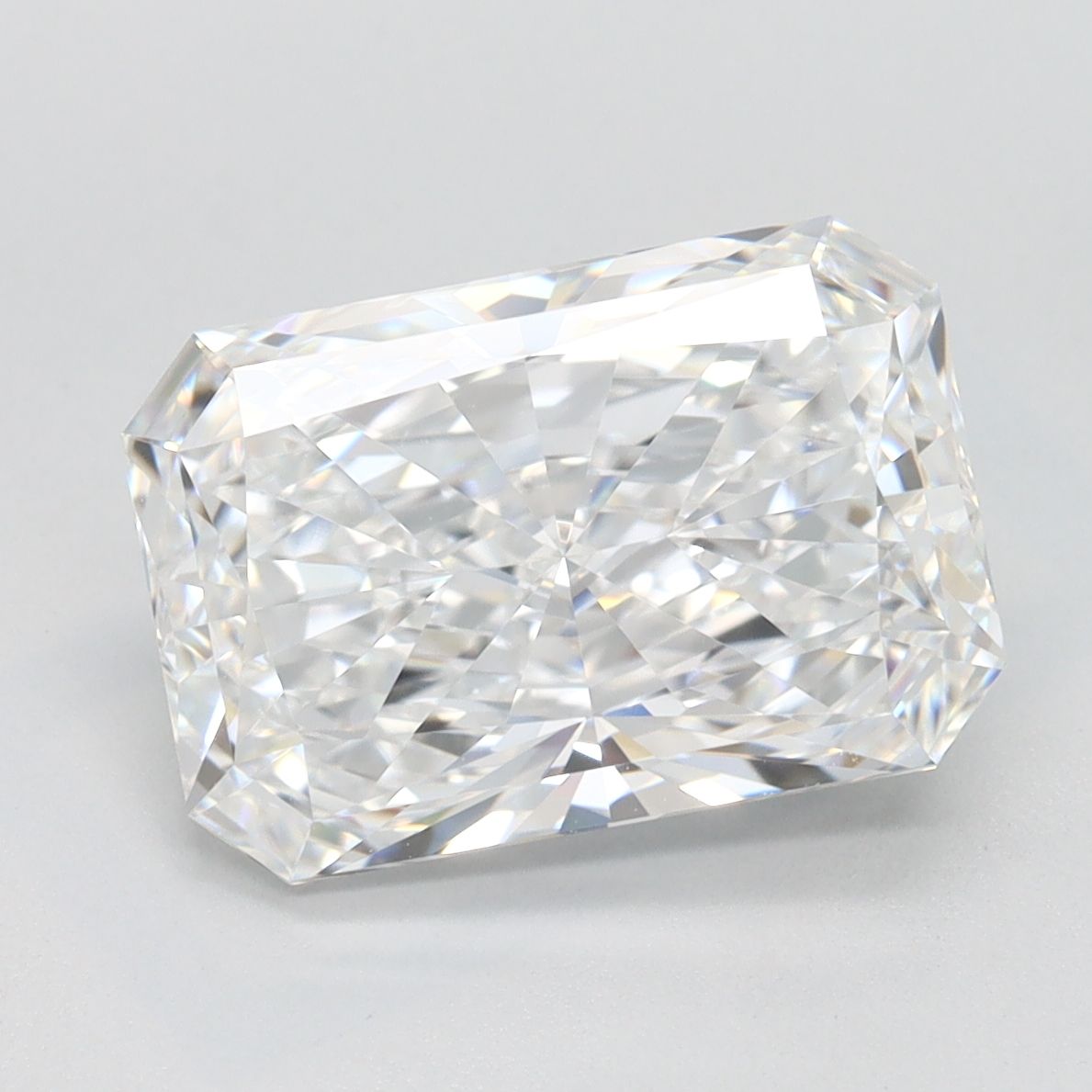 3.33 Carat D Color IF Clarity Radiant Cut Lab-Grown Diamond for Engagement Rings & Fine Jewelry