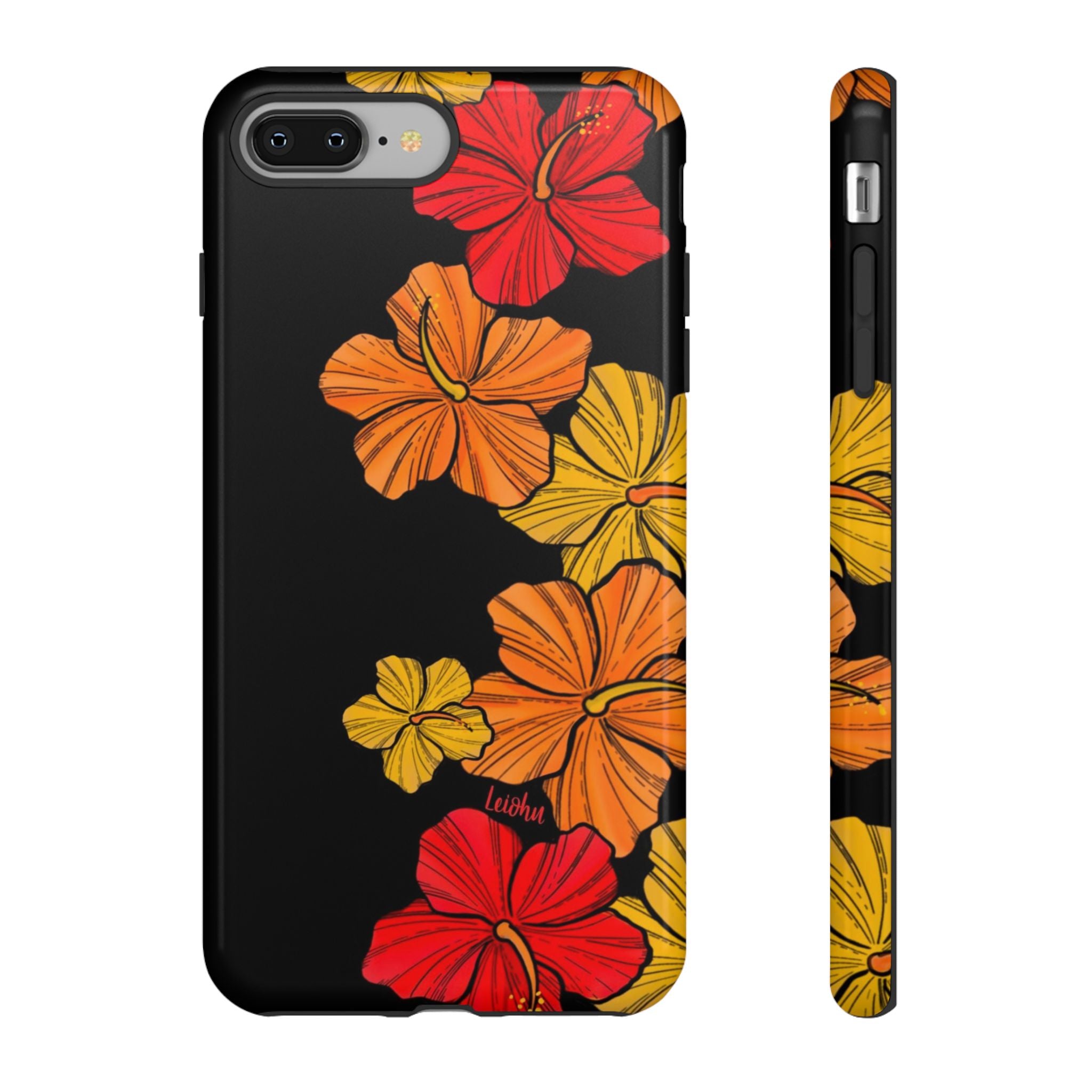 Hibiscus Retro Print Women's Dresses - Vintage Floral Summer Dress for Beach, Party & Casual Wear
