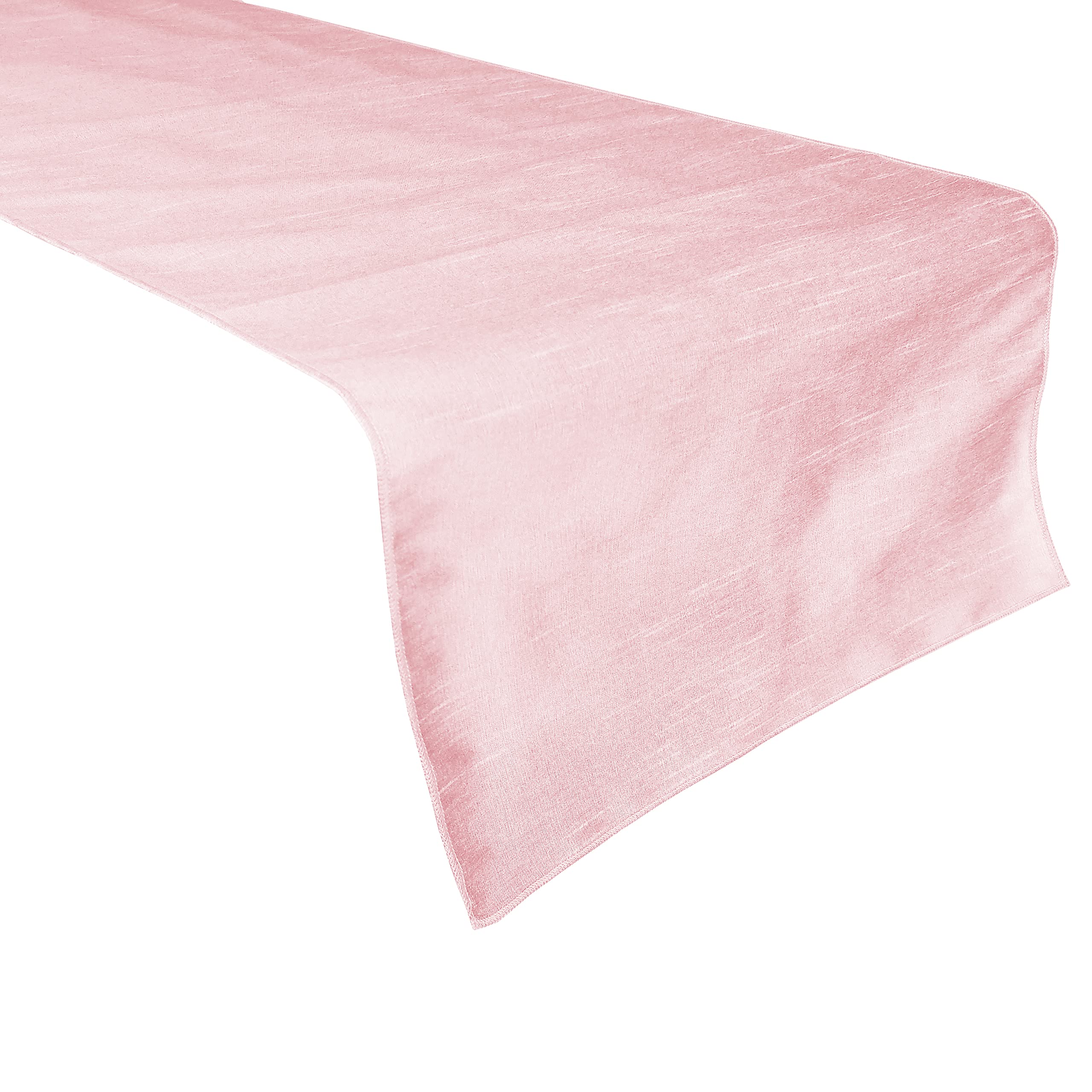 Elegant Faux Silk Dupioni Table Runner - 12
