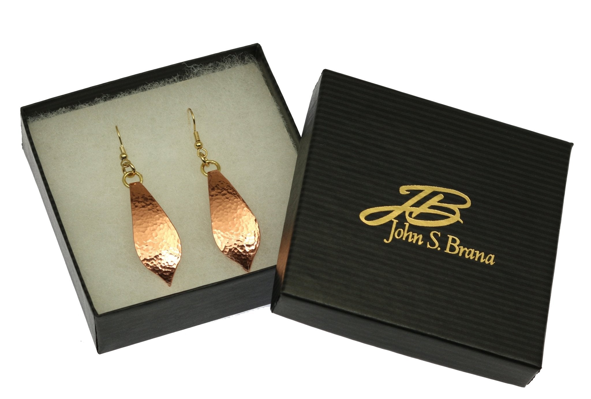 Hammered Copper Marrakesh Tear Drop Earrings - Handmade Boho Dangle Earrings for Women - Perfect for Festivals, Weddings & Boho Fashion