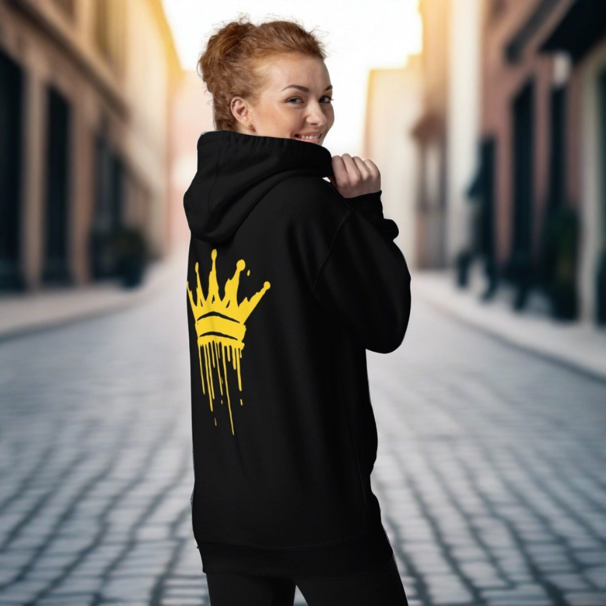 Urban Reign Premium Hoodie 'Just for Today' & Crown Series - Stylish Comfort for Streetwear, Casual Outfits & Everyday Wear