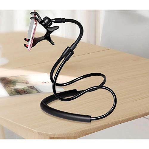 Flexible Phone Holder Stand - Long Gooseneck Lazy Neck Mount for Desk, Bed, Car & Bike - Compatible with Motorola Razr (2020) - Perfect for Hands-Free Viewing, Reading & Video Calls
