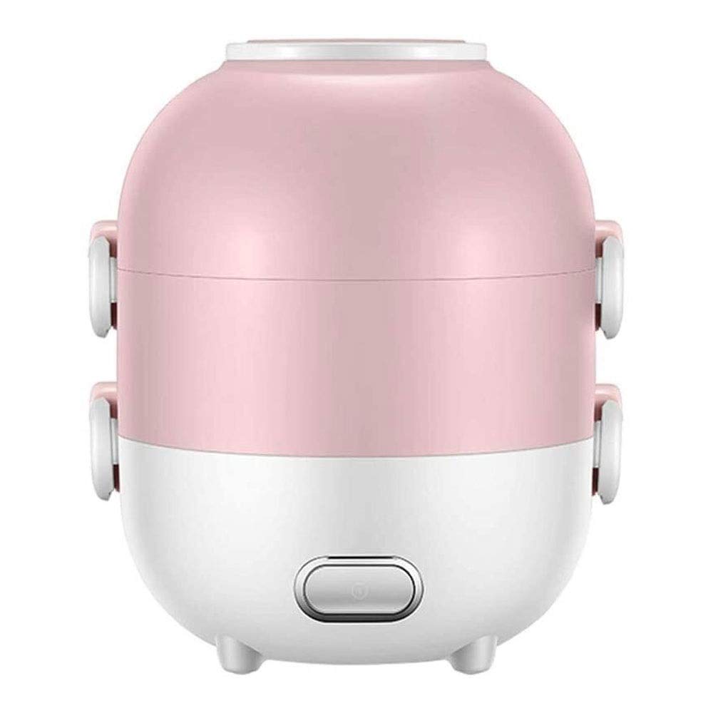 KULZTT 3-Layer Electric Lunch Box - Portable Automatic Heating Insulation Food Container, Steaming Hot Rice Cooker & Meal Warmer for Office Workers & Couples | Perfect for Commuting, Travel & Workplace Meals