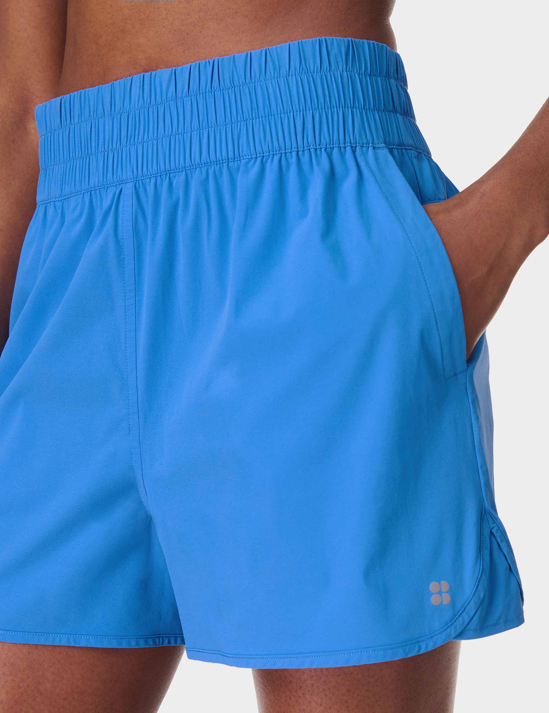 Relay Shell Shorts for Men - Quick-Dry Swim Trunks with UPF 50+ Protection - Comfortable Beach & Pool Shorts - Tidal Blue - Perfect for Swimming, Surfing, and Summer Vacation