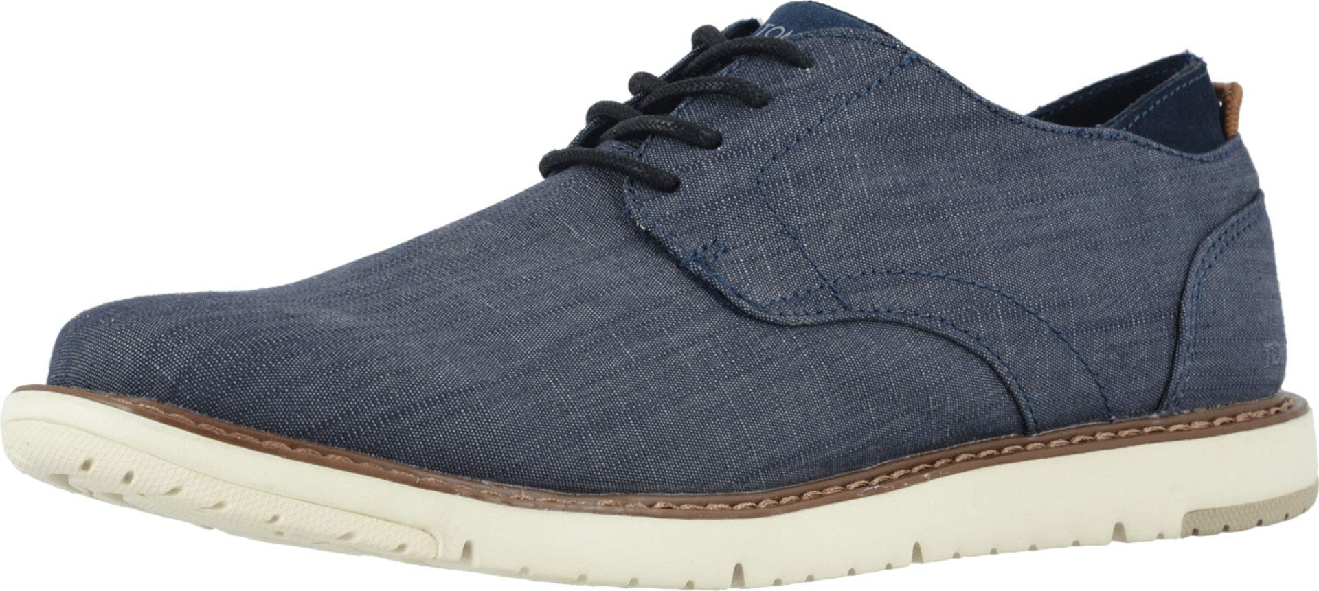 TOMS Men's Navi Oxford Shoes - Comfortable & Stylish Casual Sneakers for Everyday Wear - Perfect for Work, Travel & Outdoor Activities