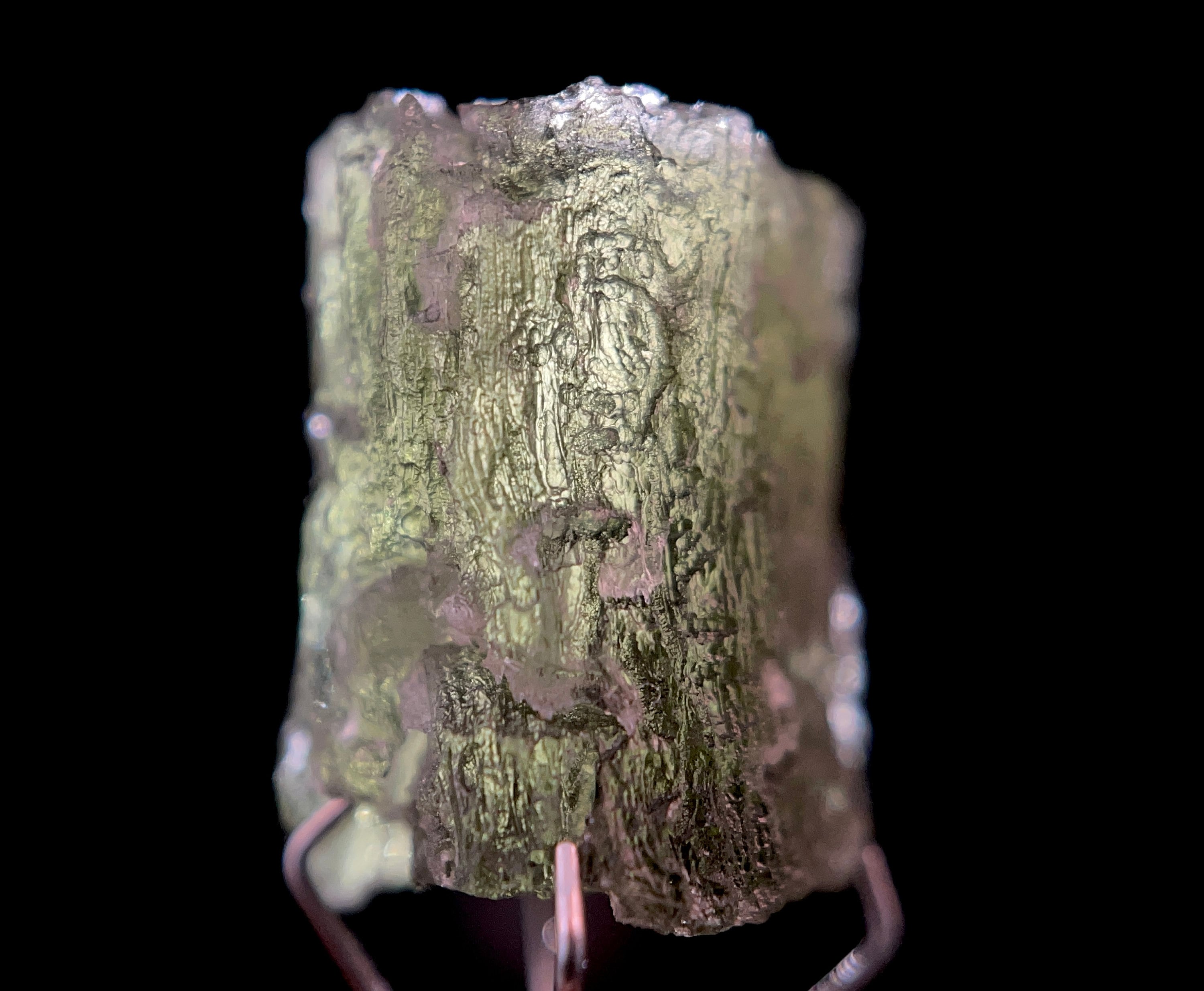 2.7g Raw Moldavite Crystal - Genuine Natural Moldavite Stone for Jewelry Making & Energy Healing | 51503 | Perfect for Meditation, Spiritual Gifts & Crystal Collections