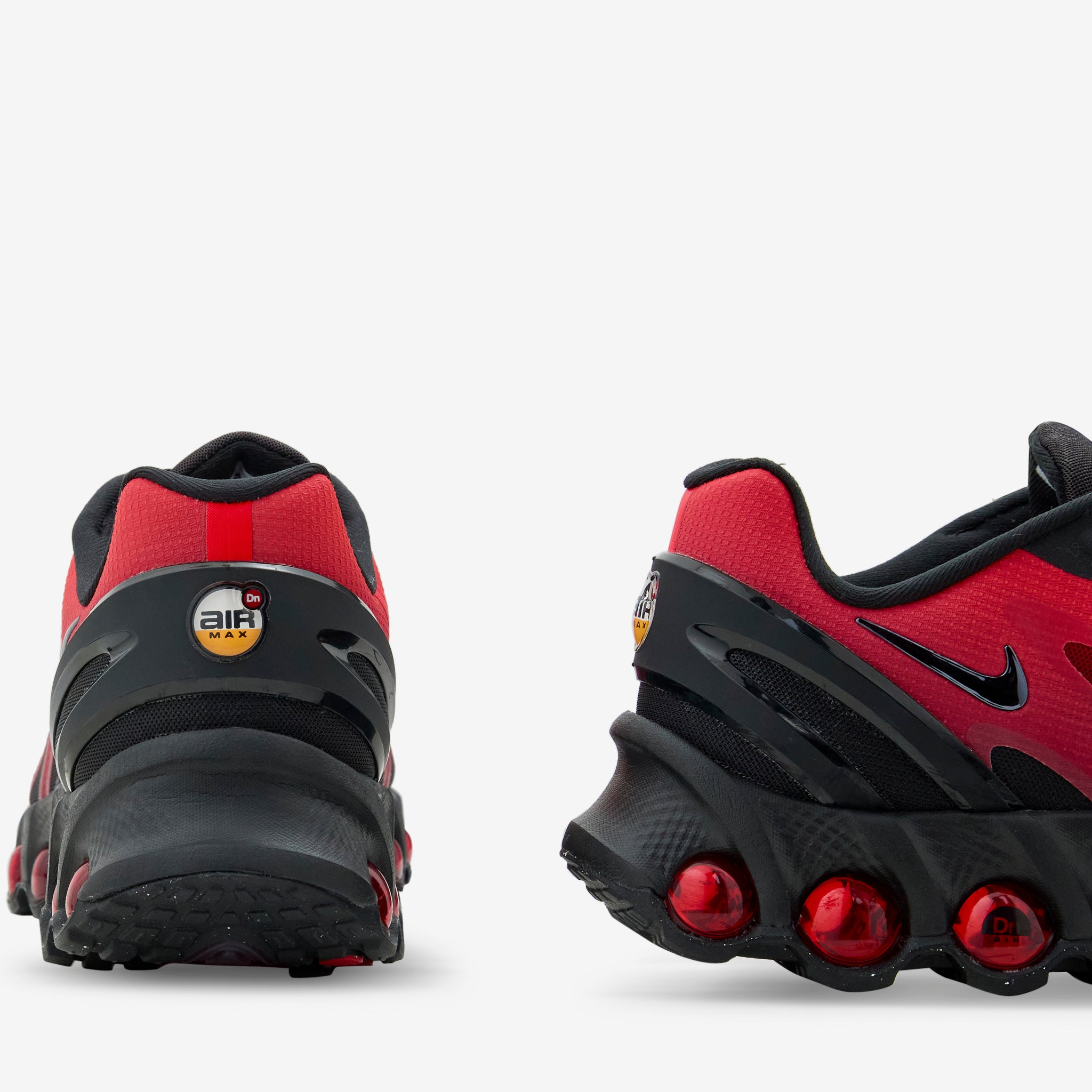 Nike Air Max Dn8 Running Shoes - Black/Gym Red/Bright Crimson - Lightweight Cushioned Sneakers for Men's Workout & Casual Wear