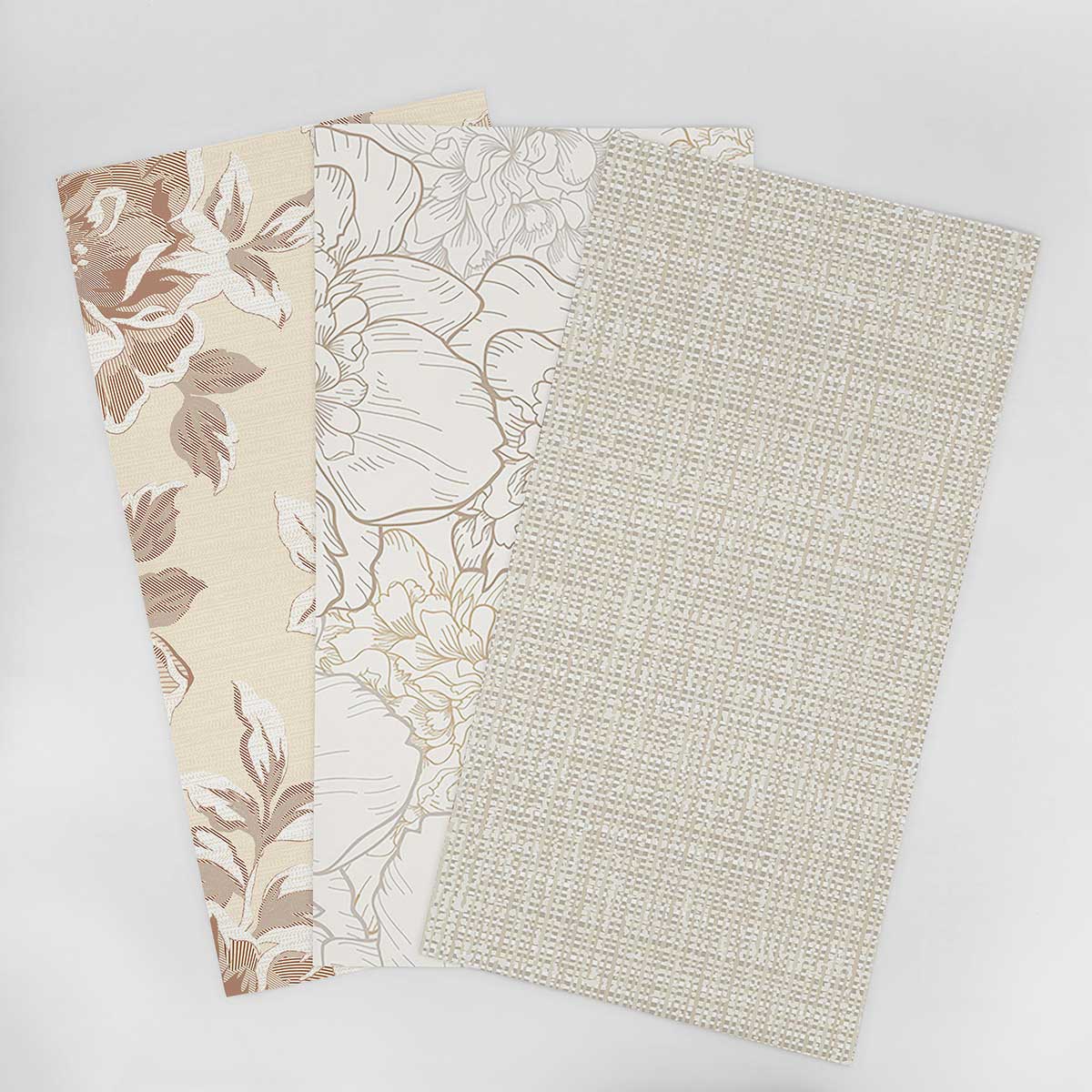 Yellow and Beige Wallpaper Samples for Bedroom - Peel & Stick Removable Wallpaper - Perfect for Nursery, Living Room, and Home Decor