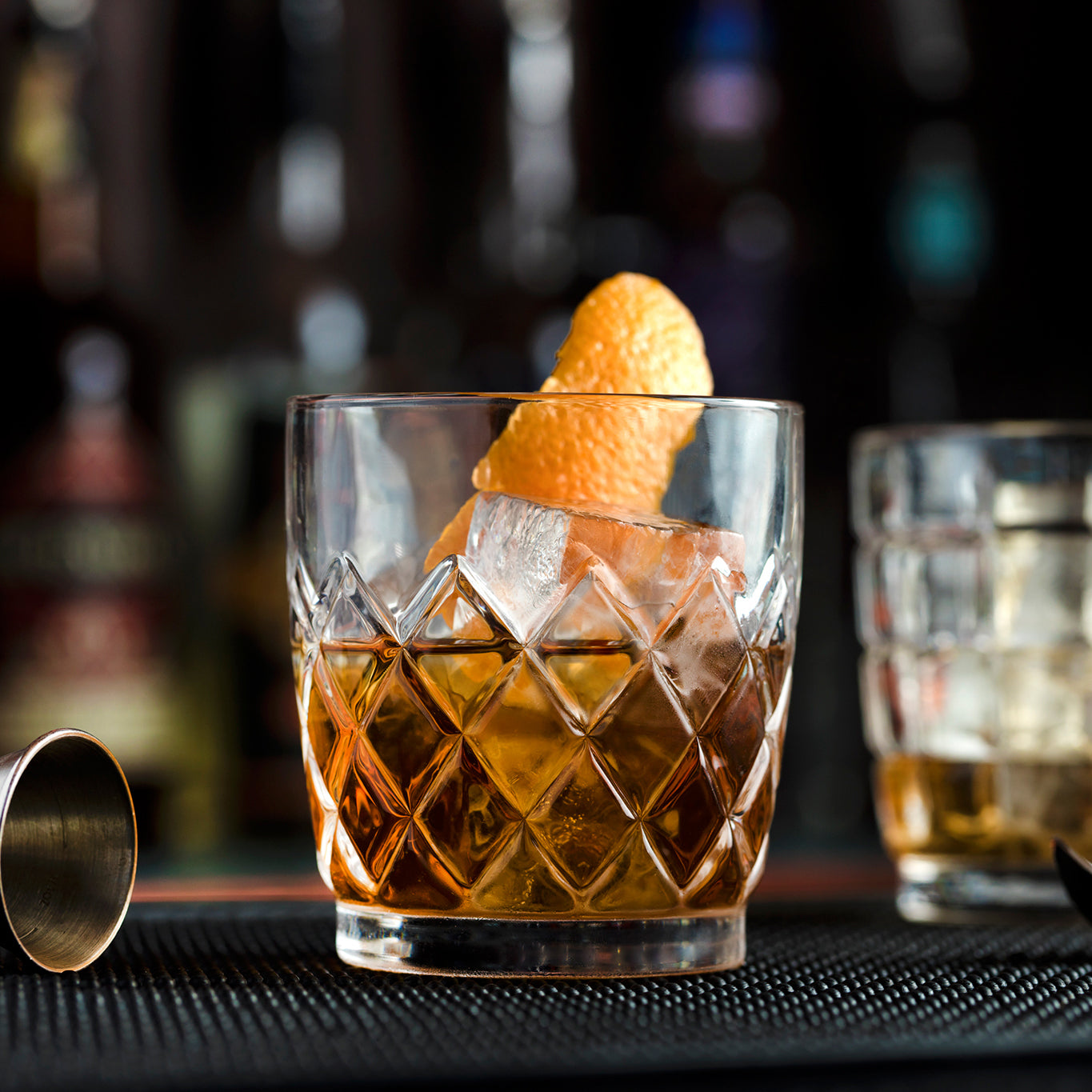 YARAI® Nesting Rocks Glasses - Set of 6 (6oz/180ml Each) - Durable Whiskey, Bourbon & Cocktail Glasses for Home Bar, Parties & Gifts